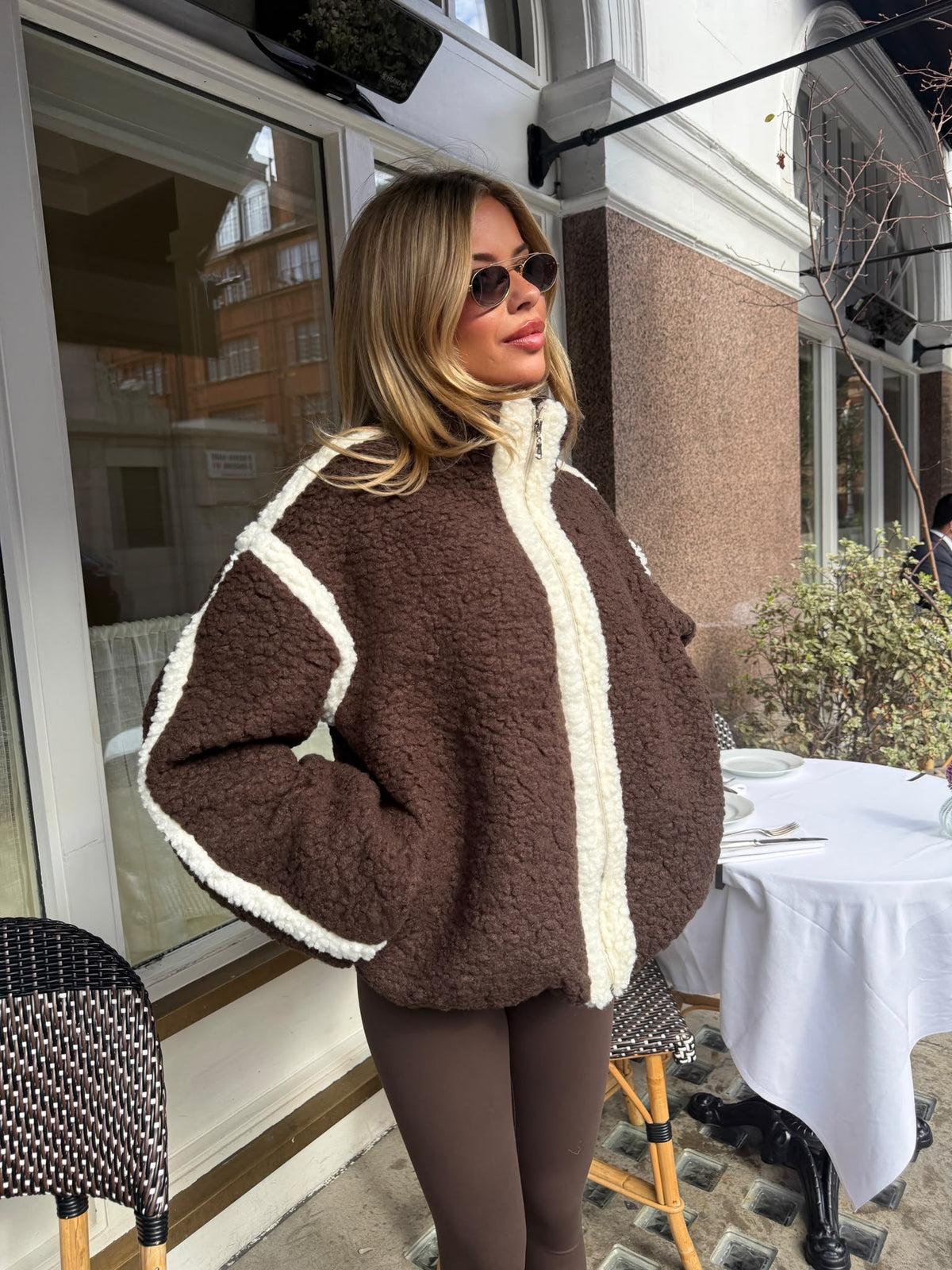 Teddy Jacket - brown