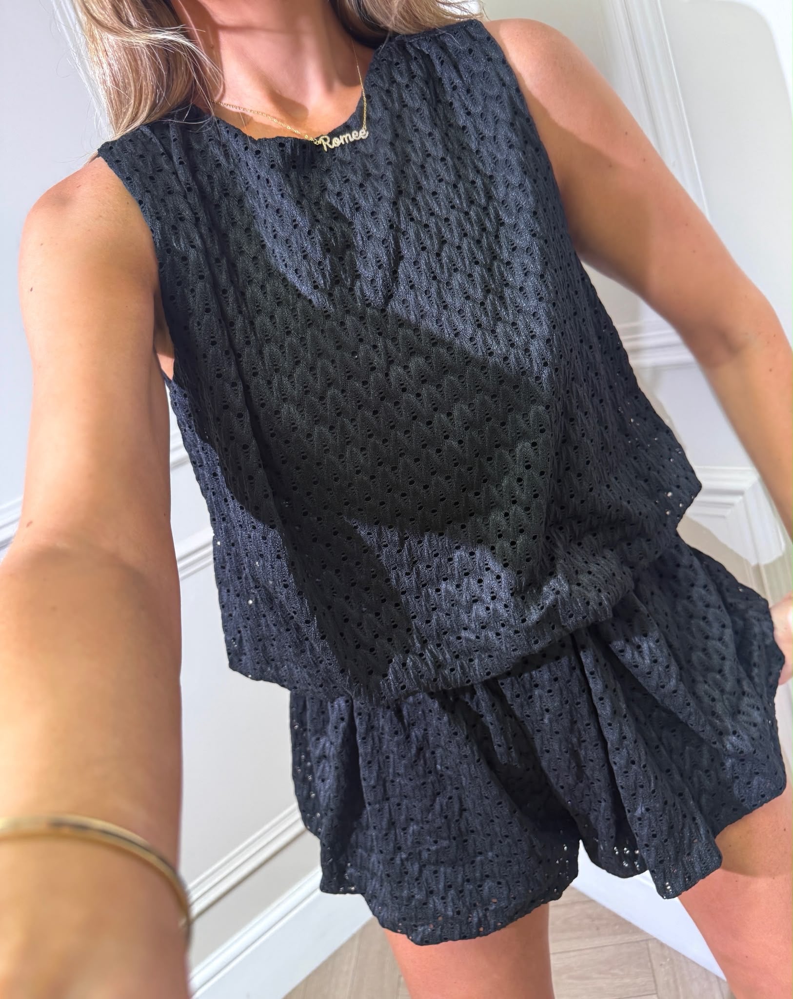 Thea co-ord - black