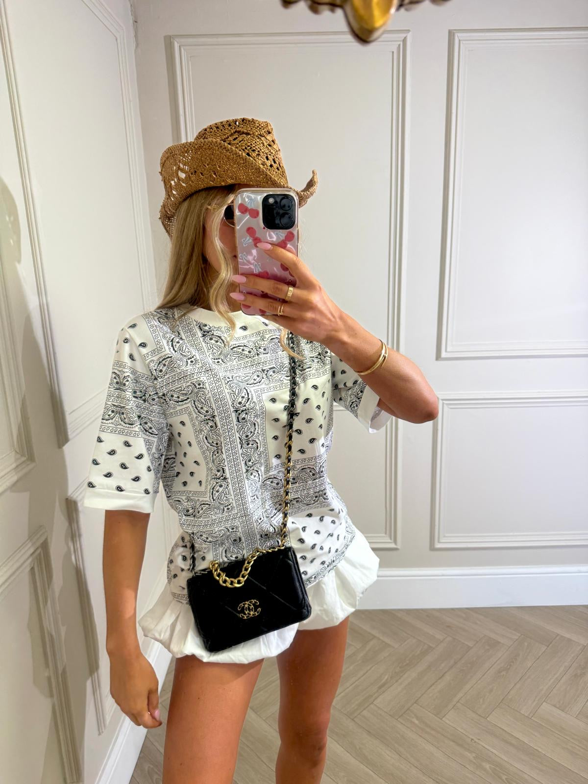 Bandana tshirt - white