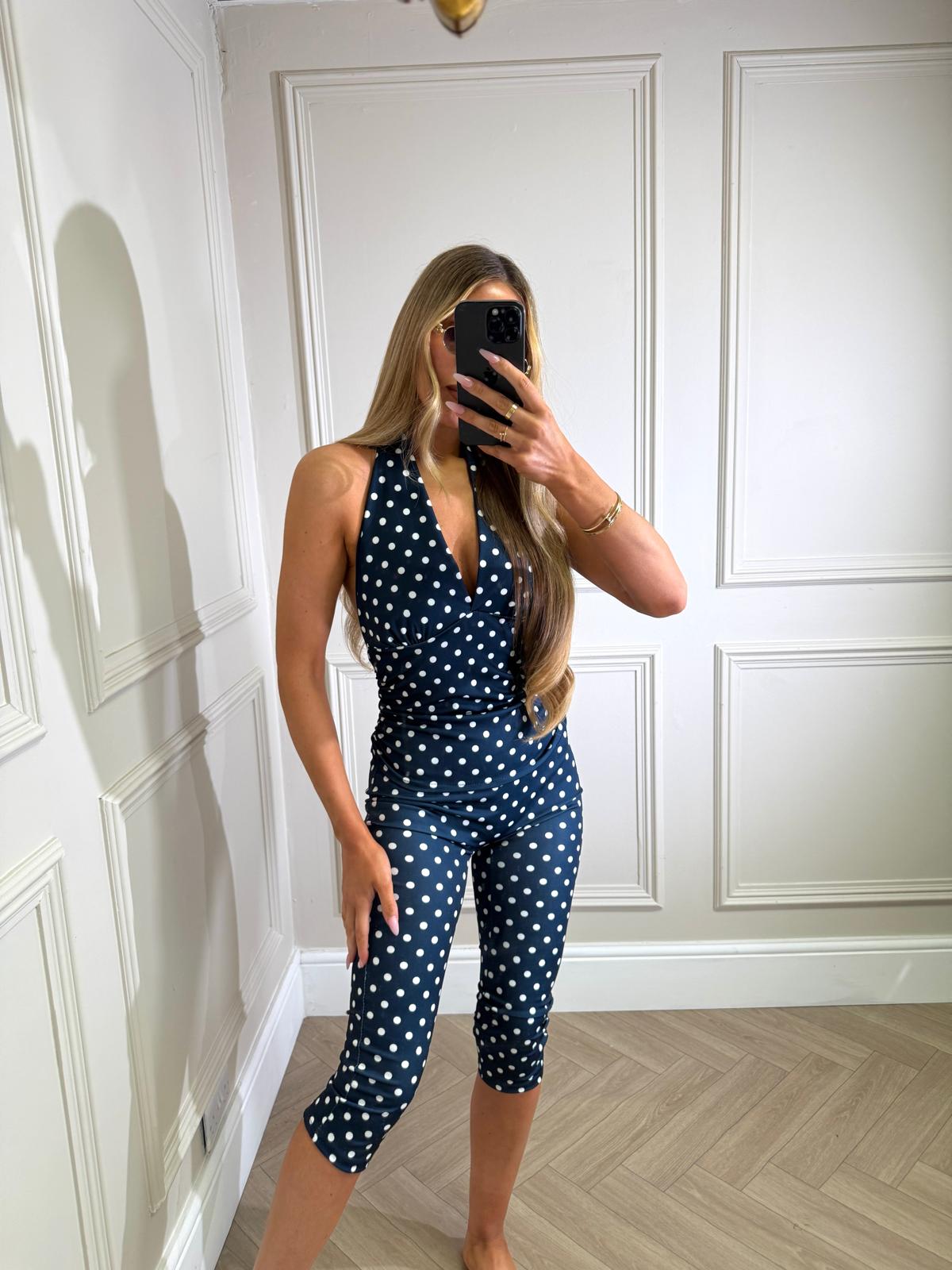 Capri set - navy