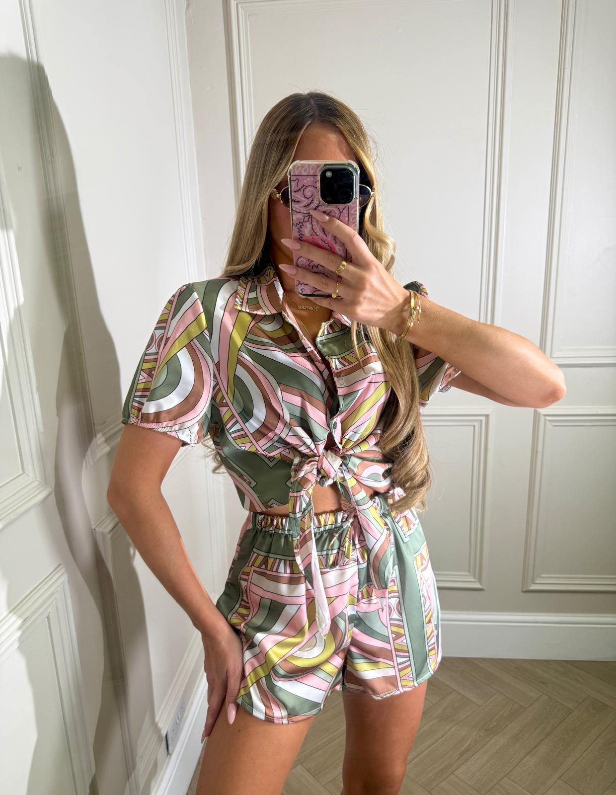 Miranda two piece set - khaki