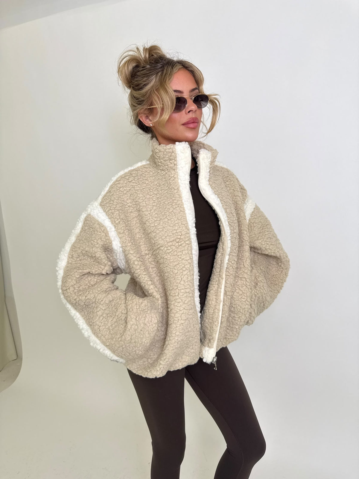 Teddy Jacket - cream