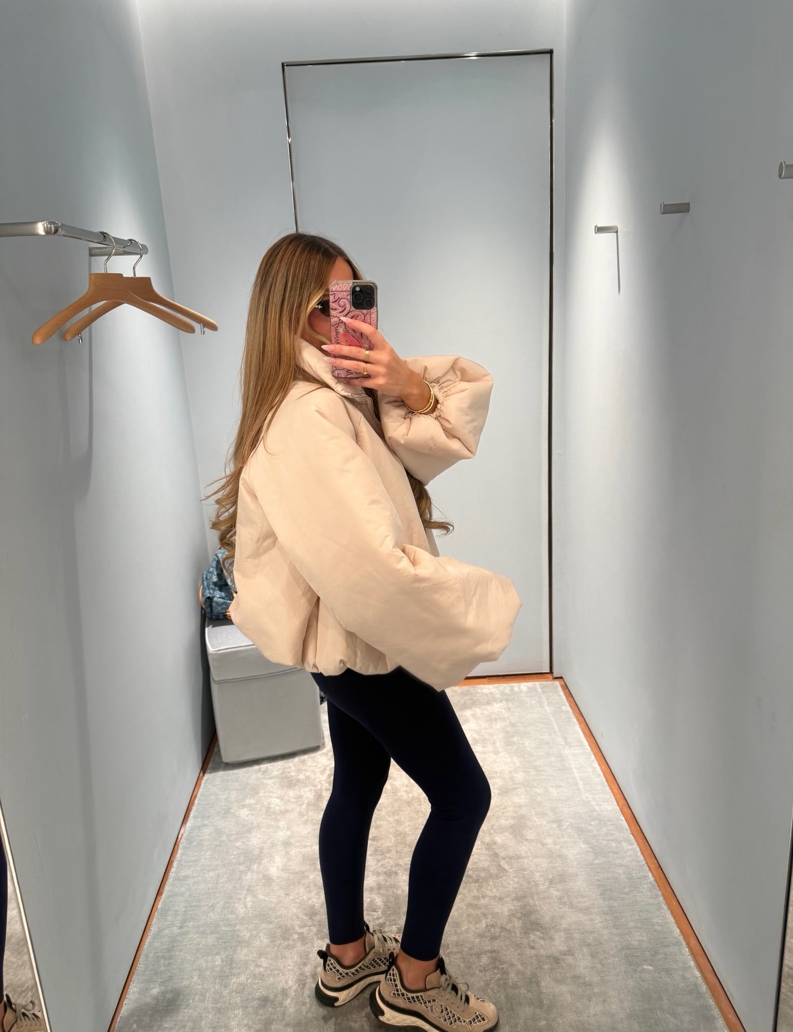Bronte Puff Jacket - cream