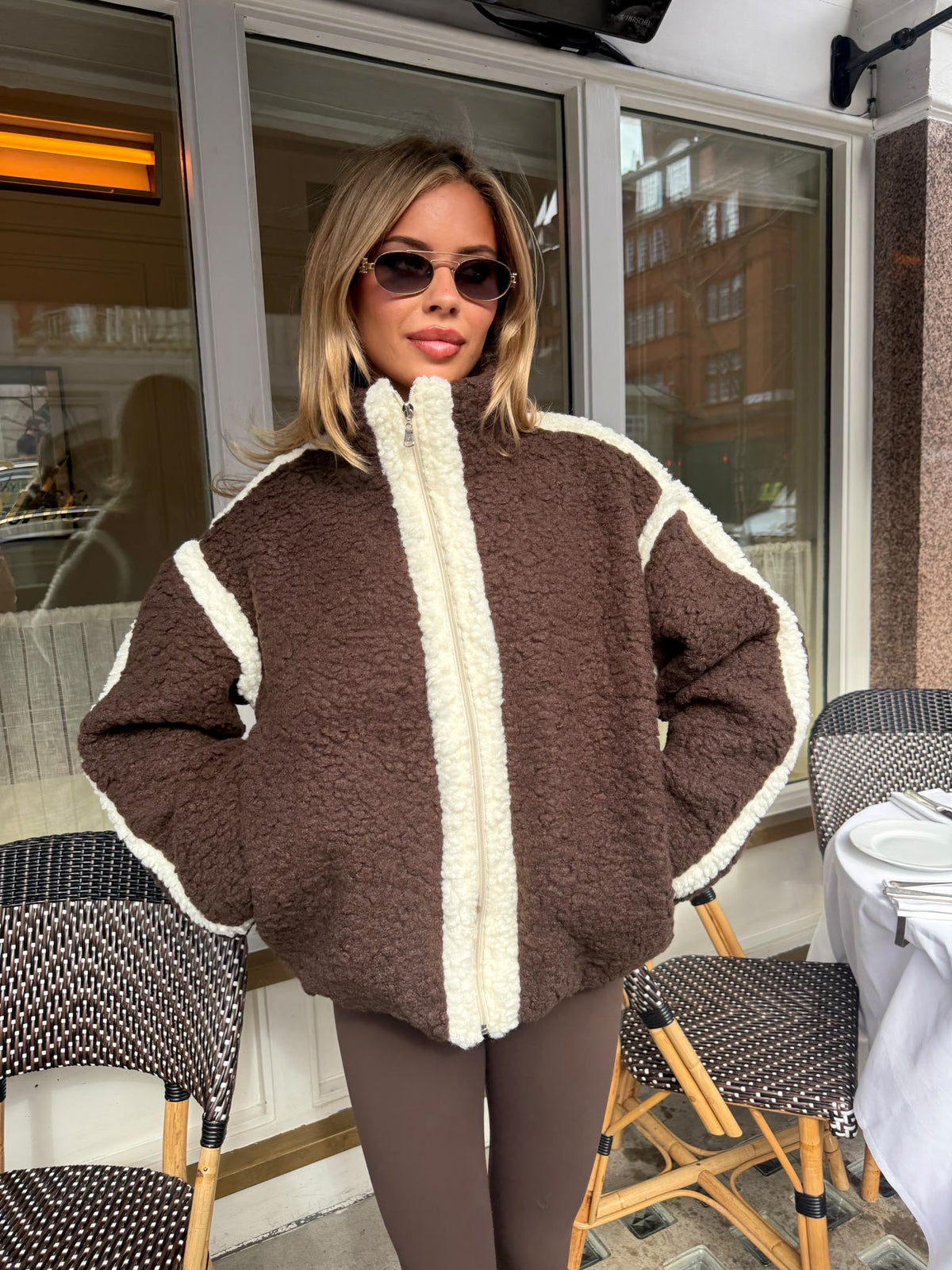 Teddy Jacket - brown