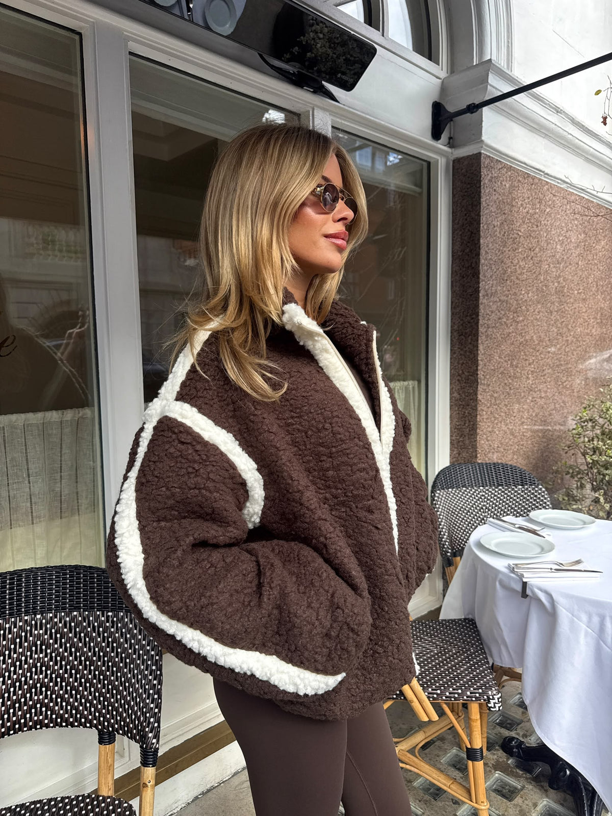 Teddy Jacket - brown