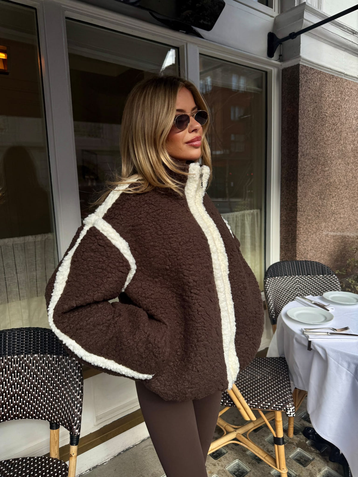 Teddy Jacket - brown