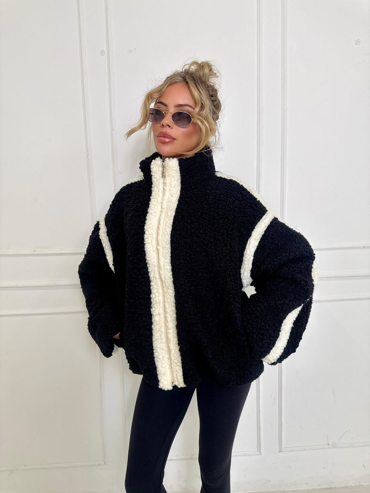 Teddy Jacket - black