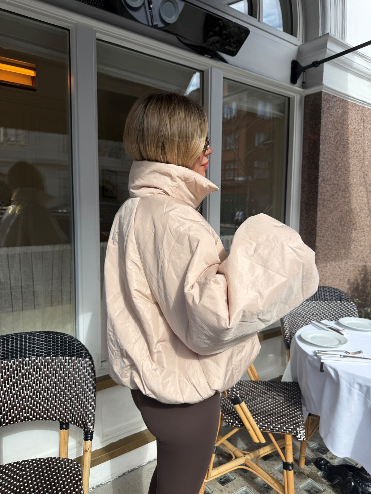 Bronte Puff Jacket - beige