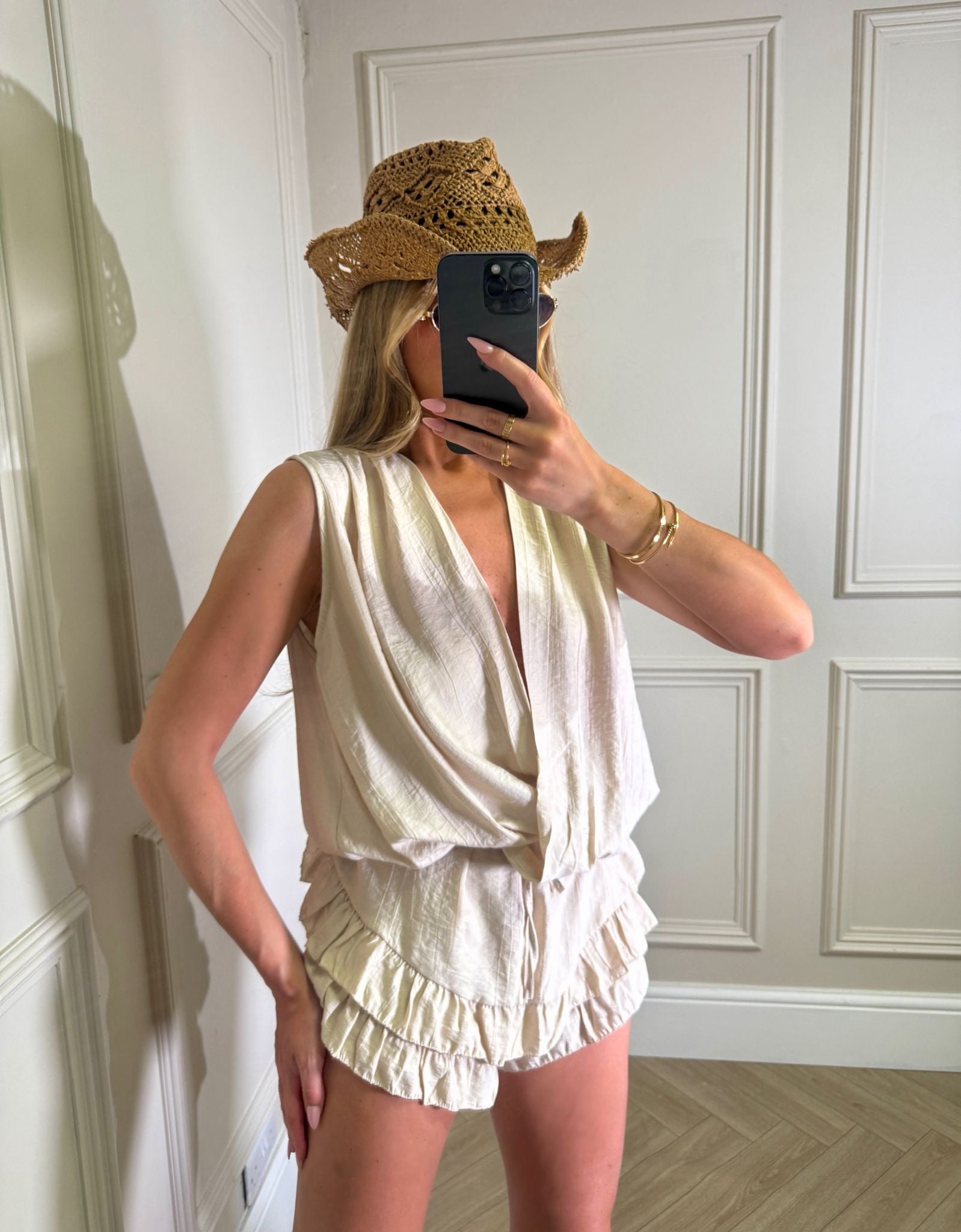 Faye two piece co-ord - beige