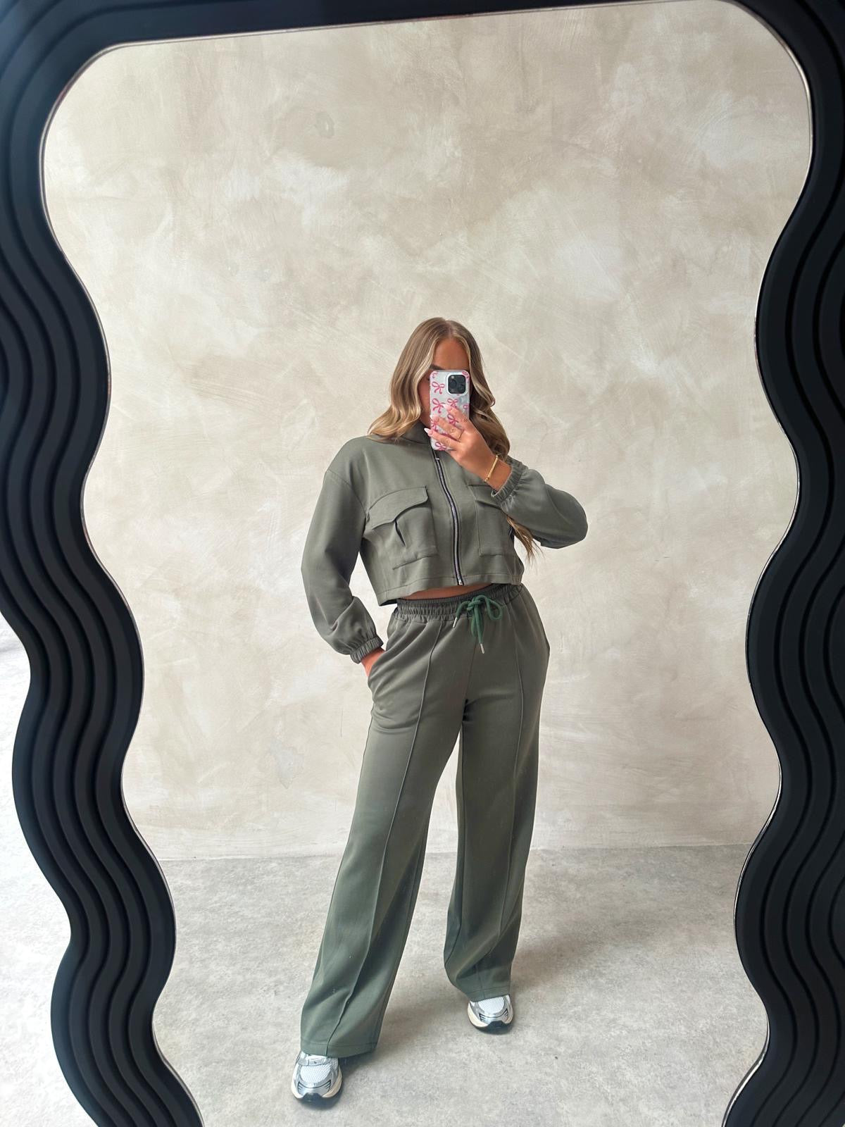 Pocket tracksuit - khaki