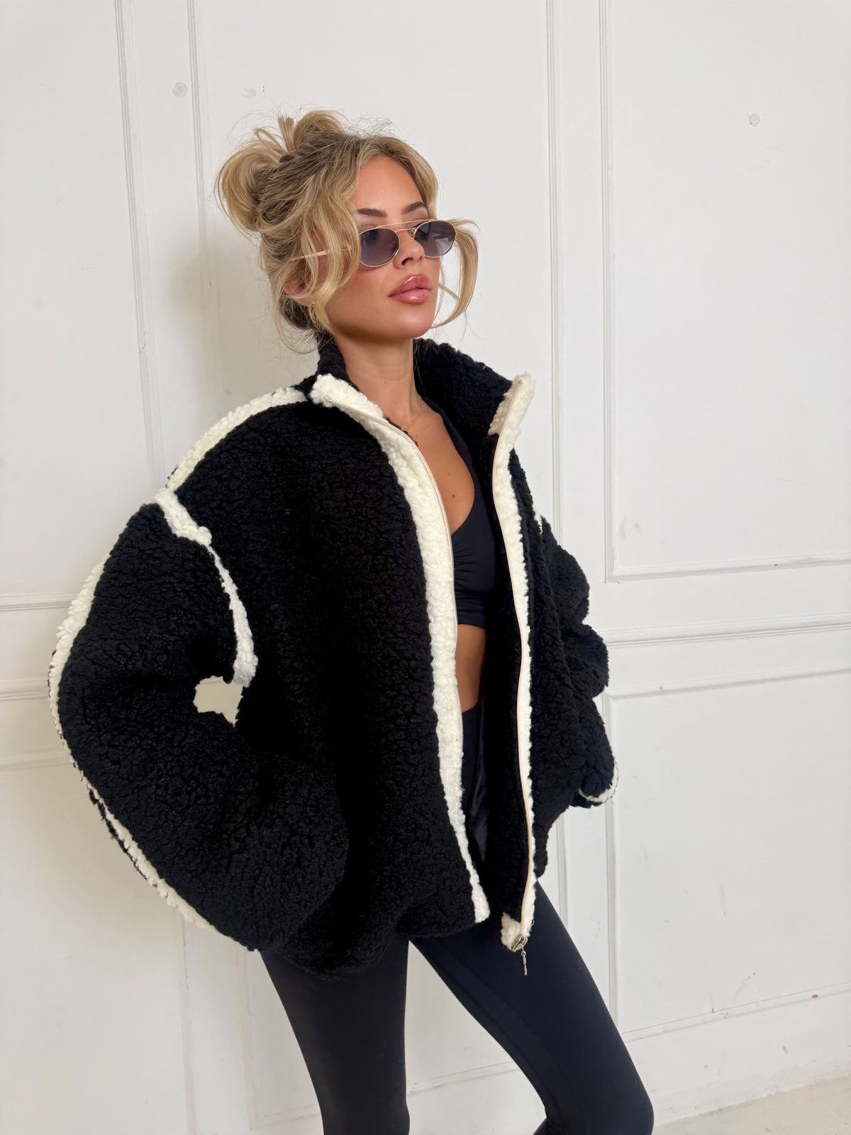Teddy Jacket - black