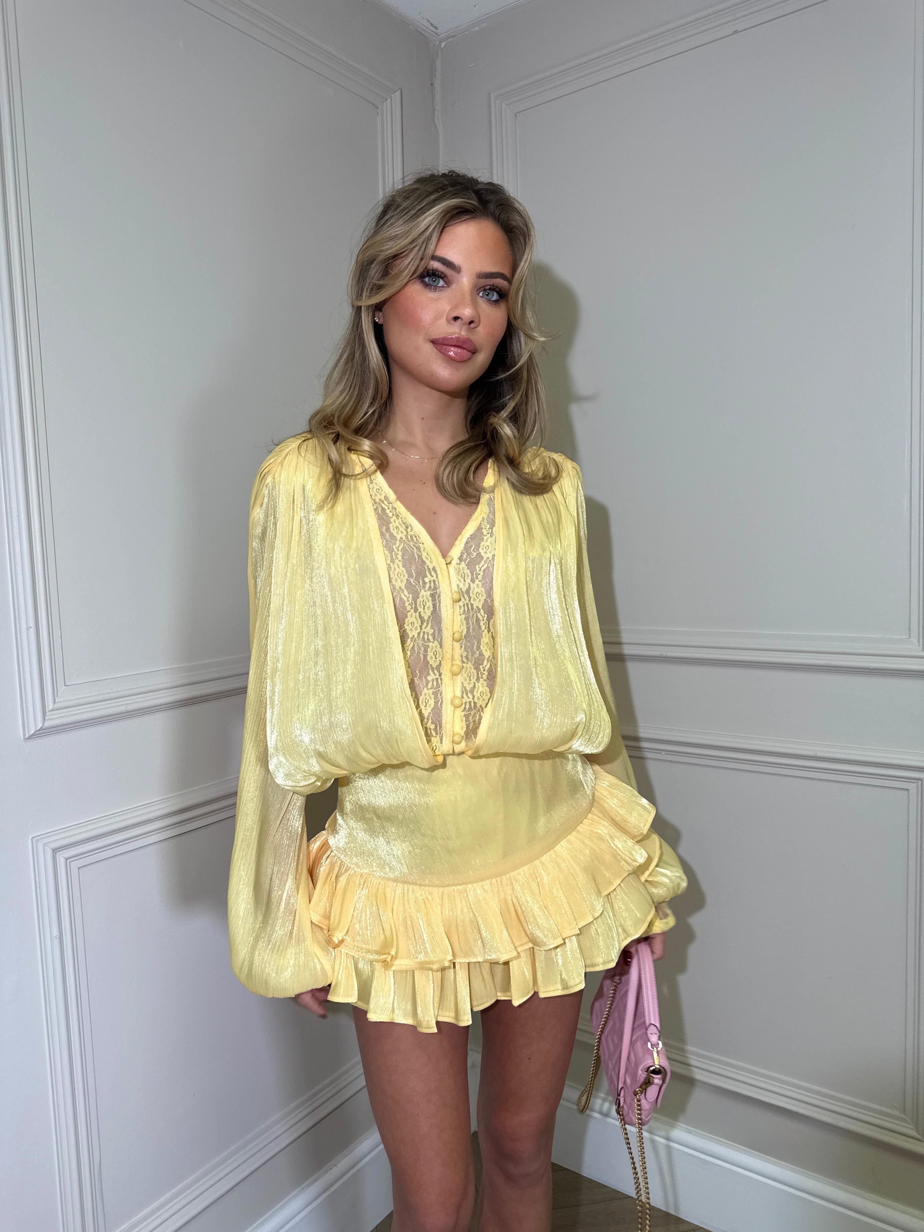 Lucinda dress - Yellow