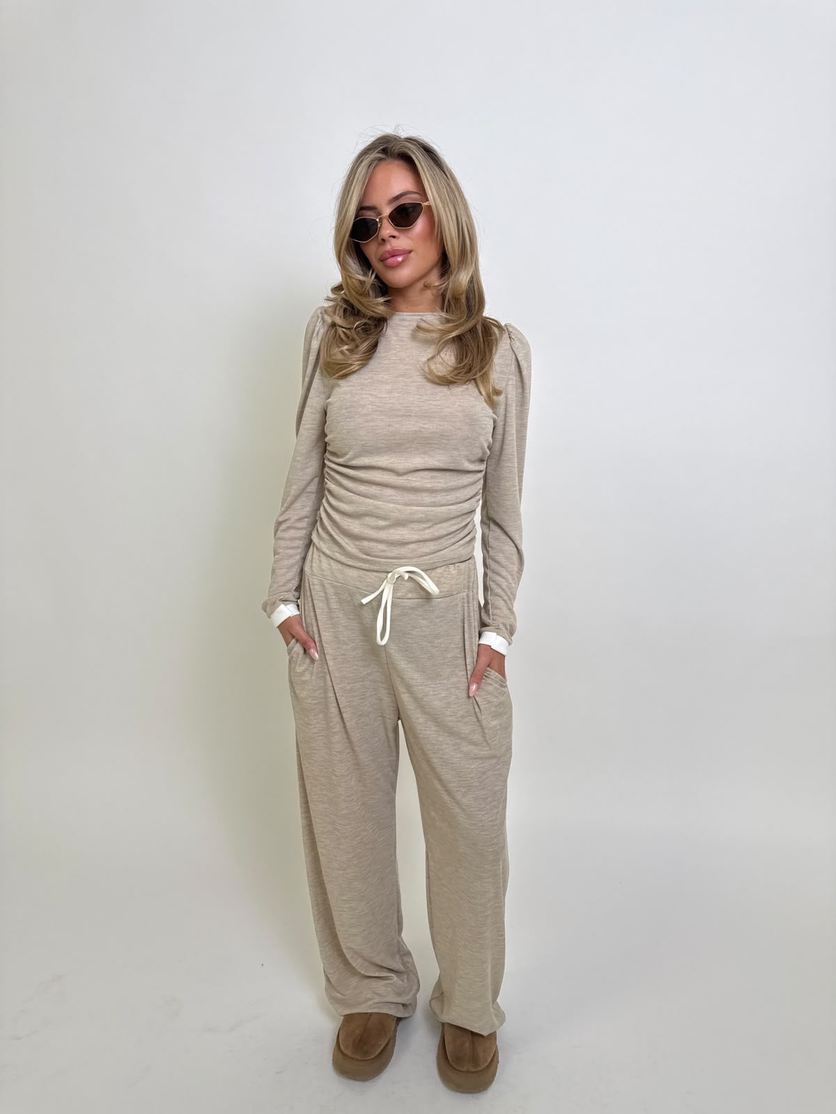 Sweetie lounge set - oatmeal
