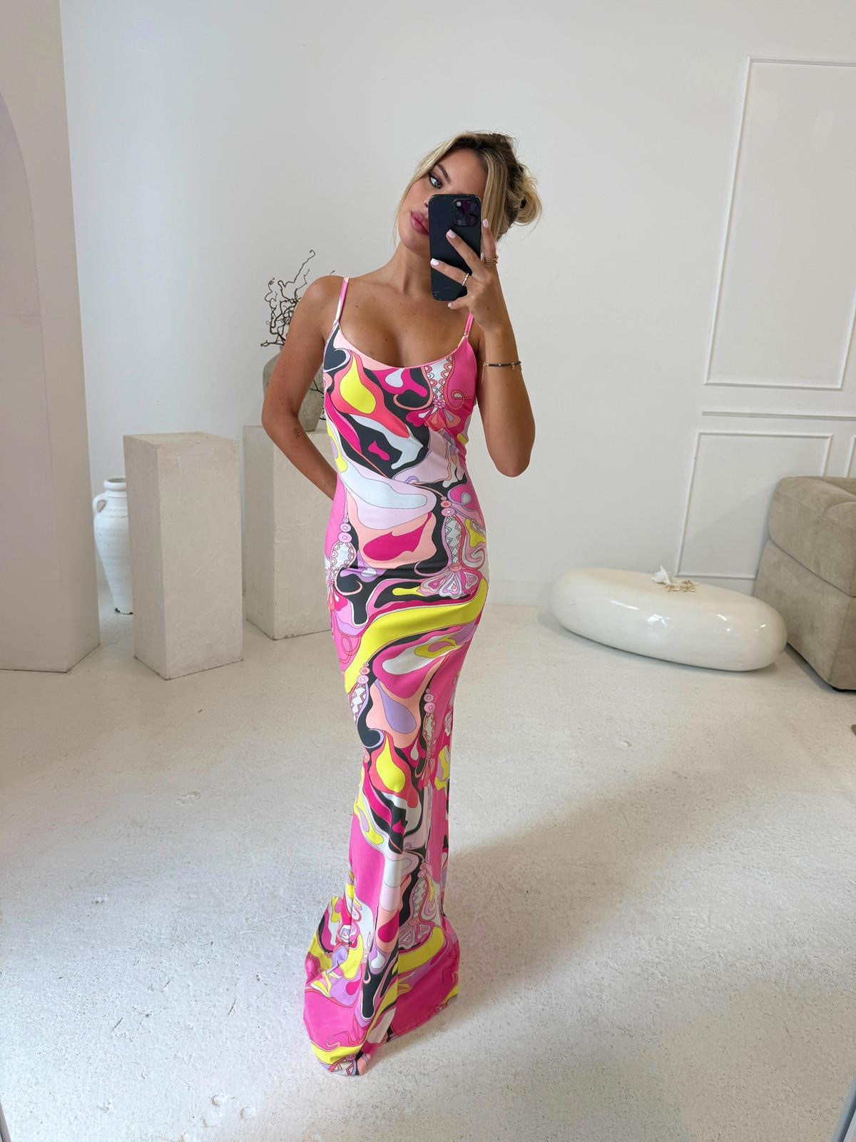 Primrose Maxi Dress - Pink