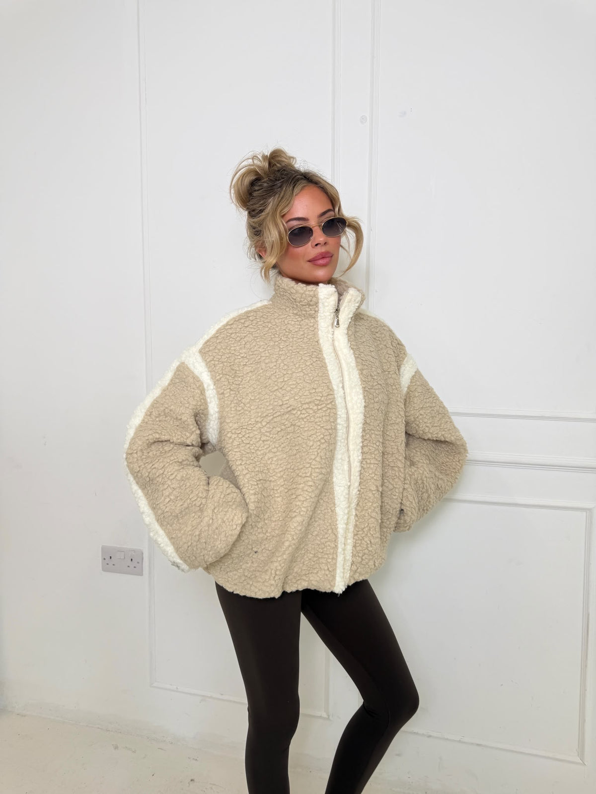 Teddy Jacket - cream