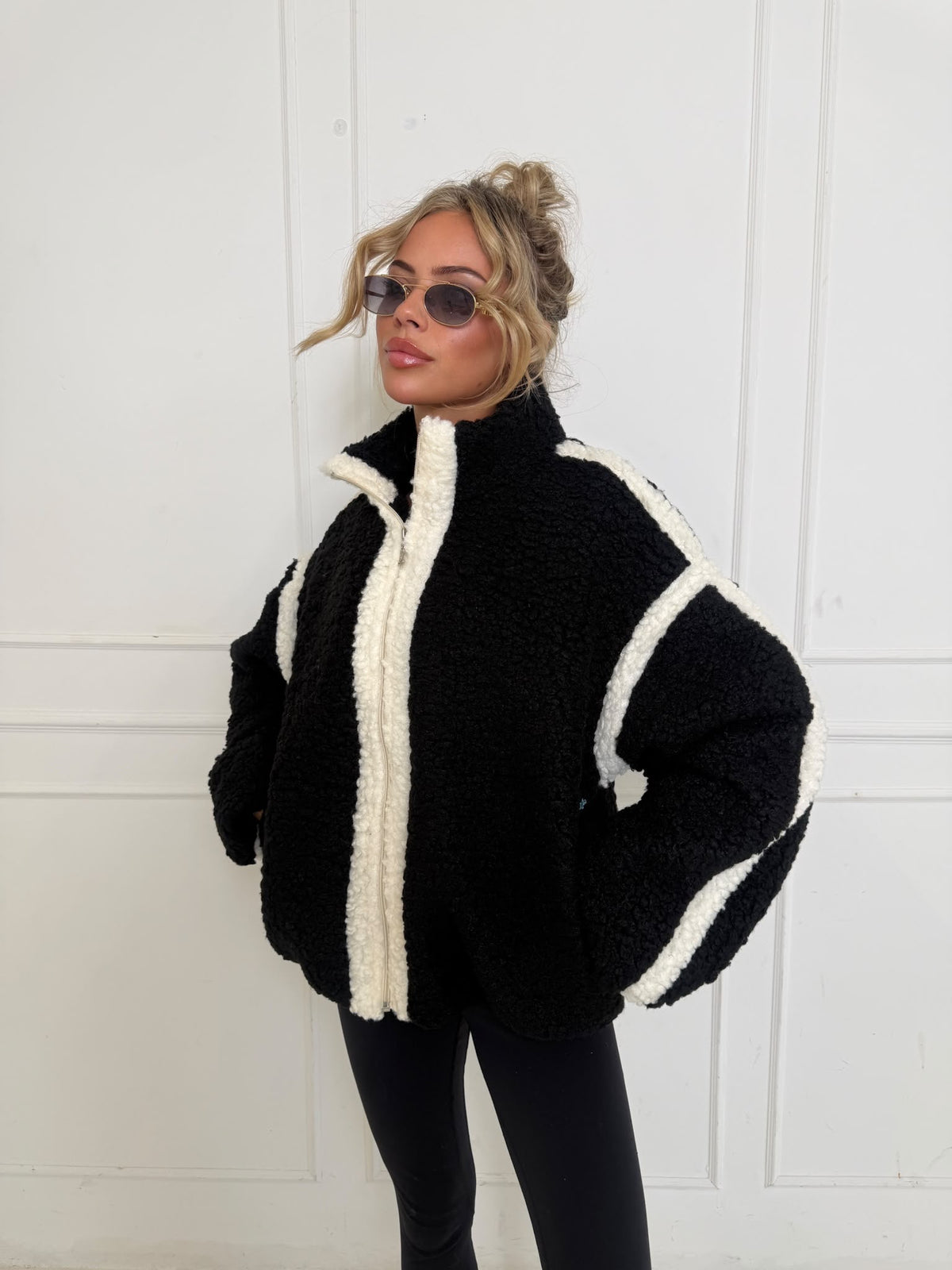 Teddy Jacket - black