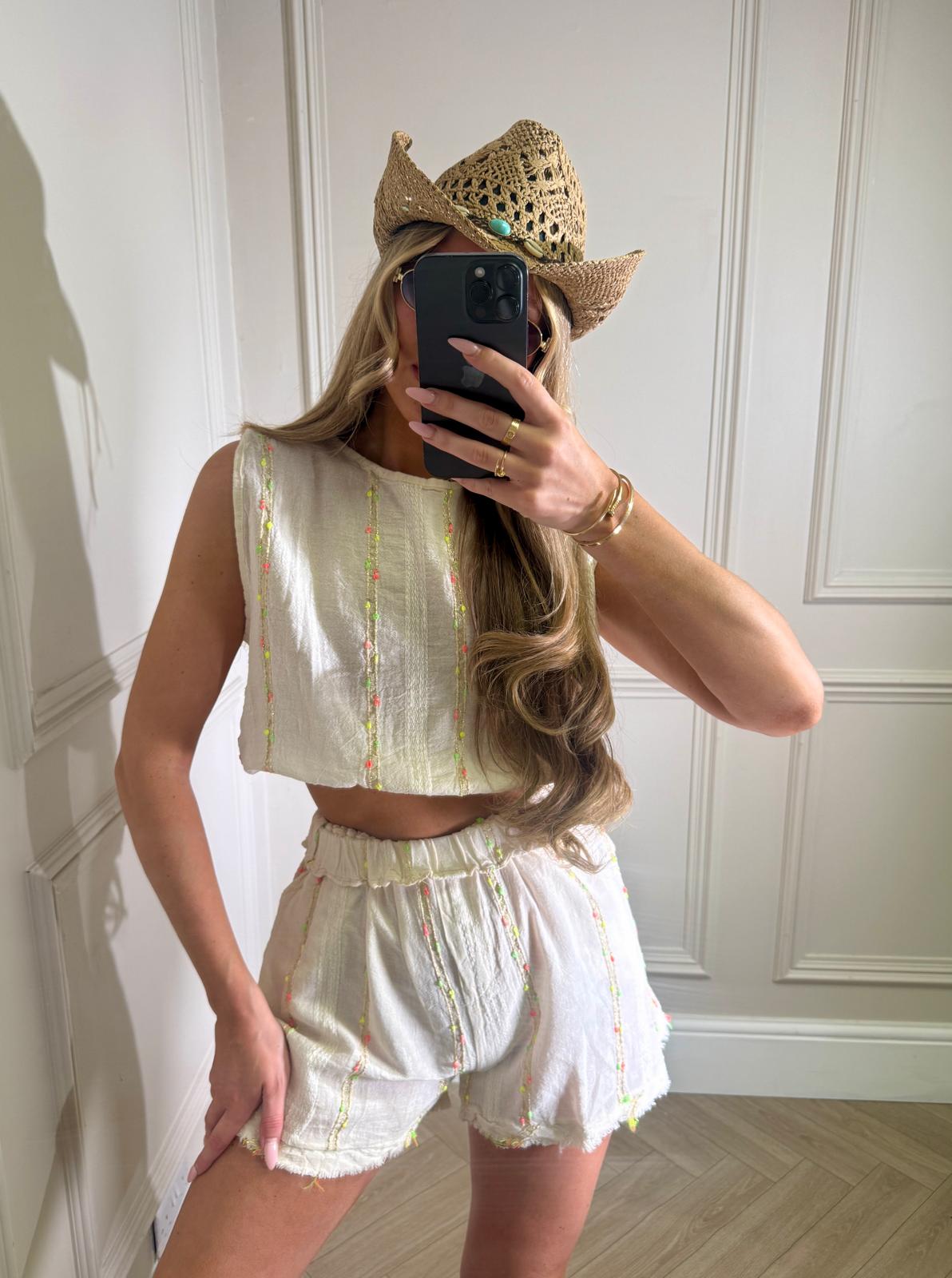 Mollie two piece set - beige