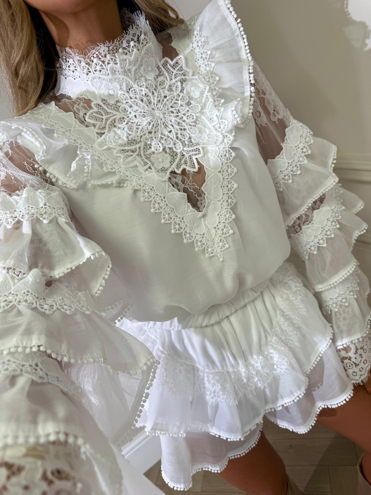 Florentina co-ord - white