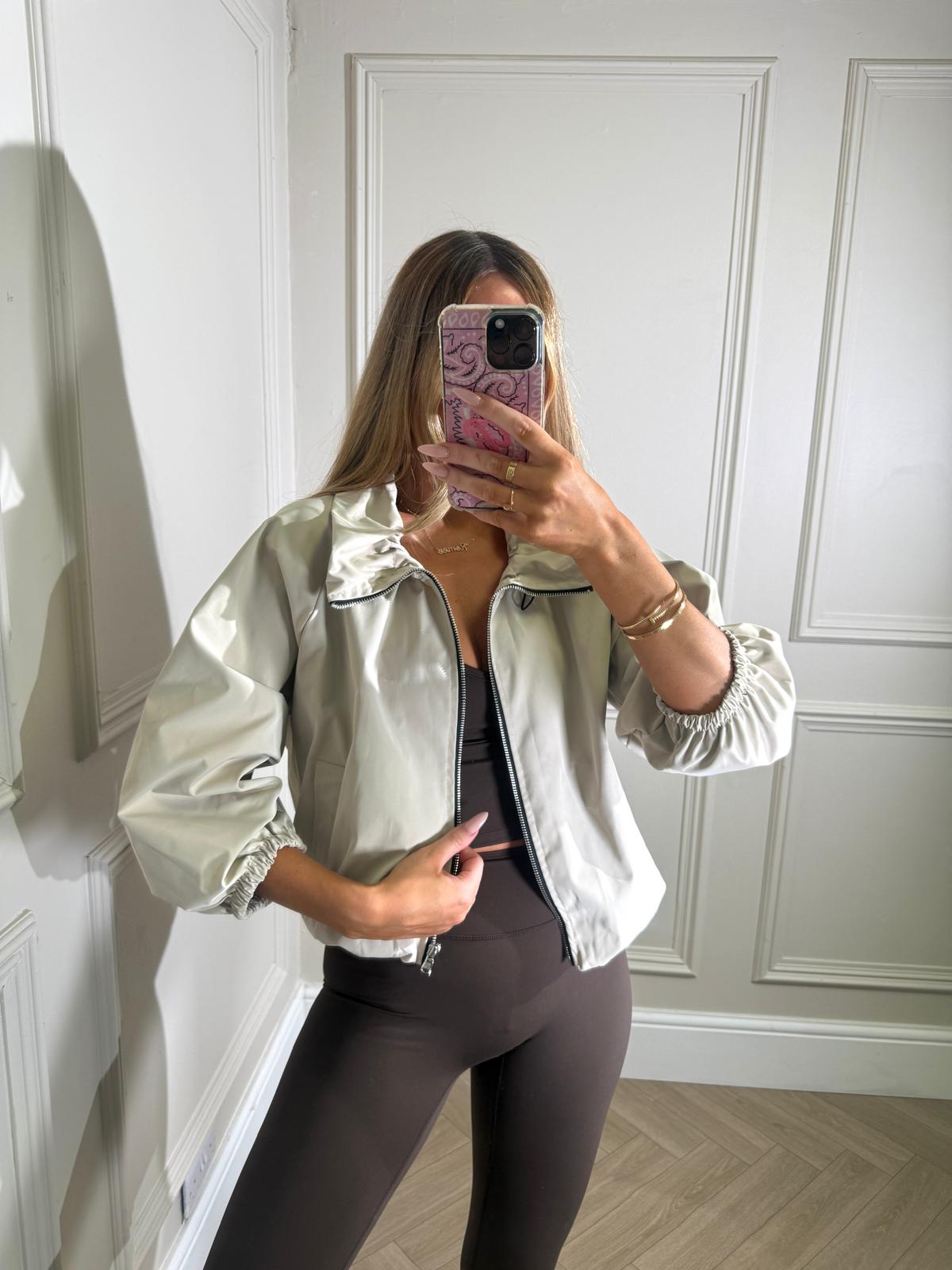 Light weight jacket - beige