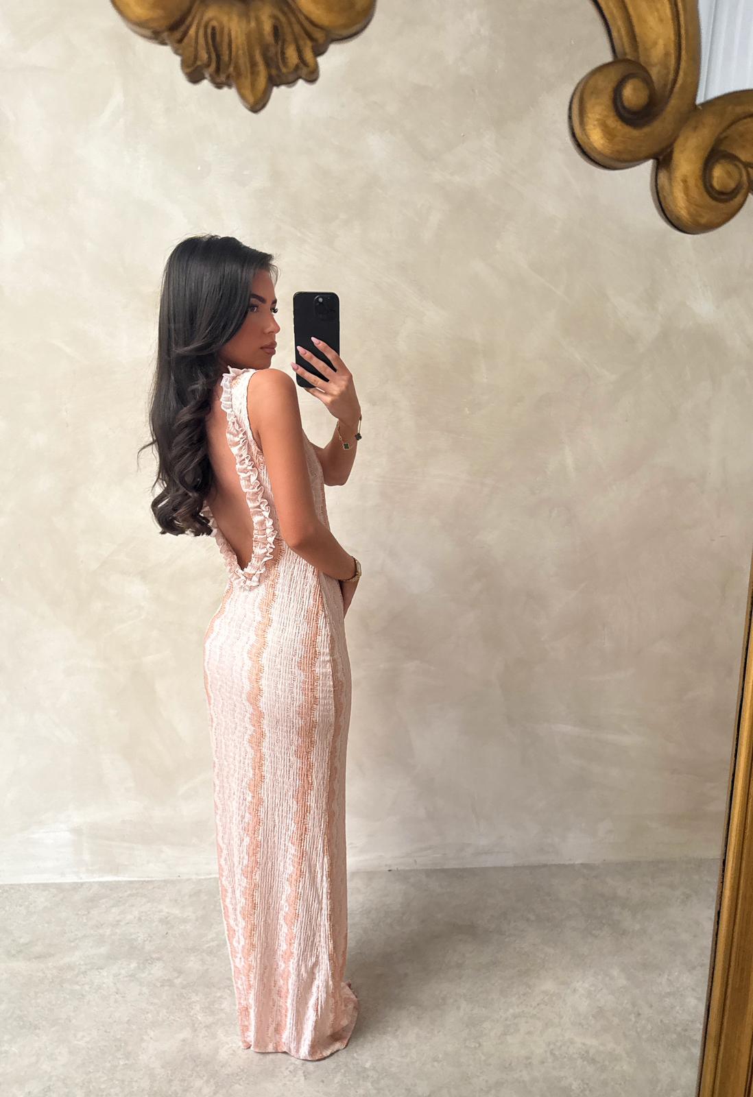 Maisey Maxi Dress - Beige