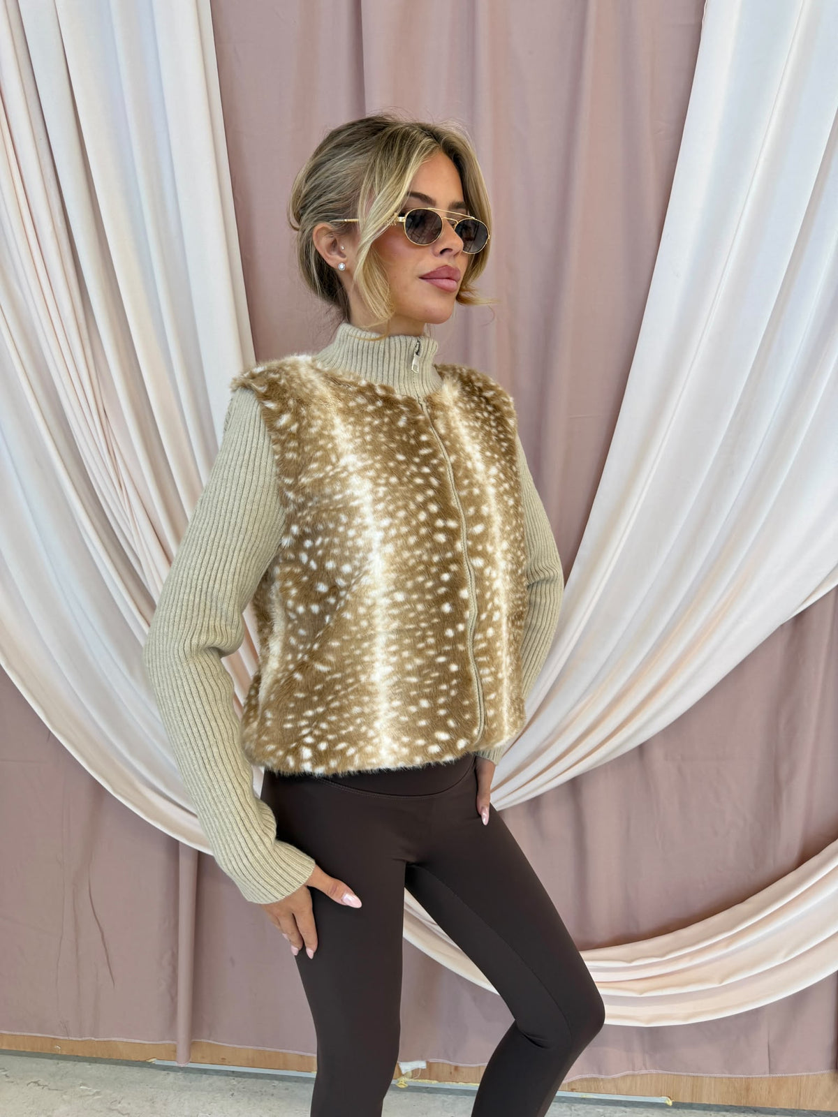 Knit cardigan - Bambi