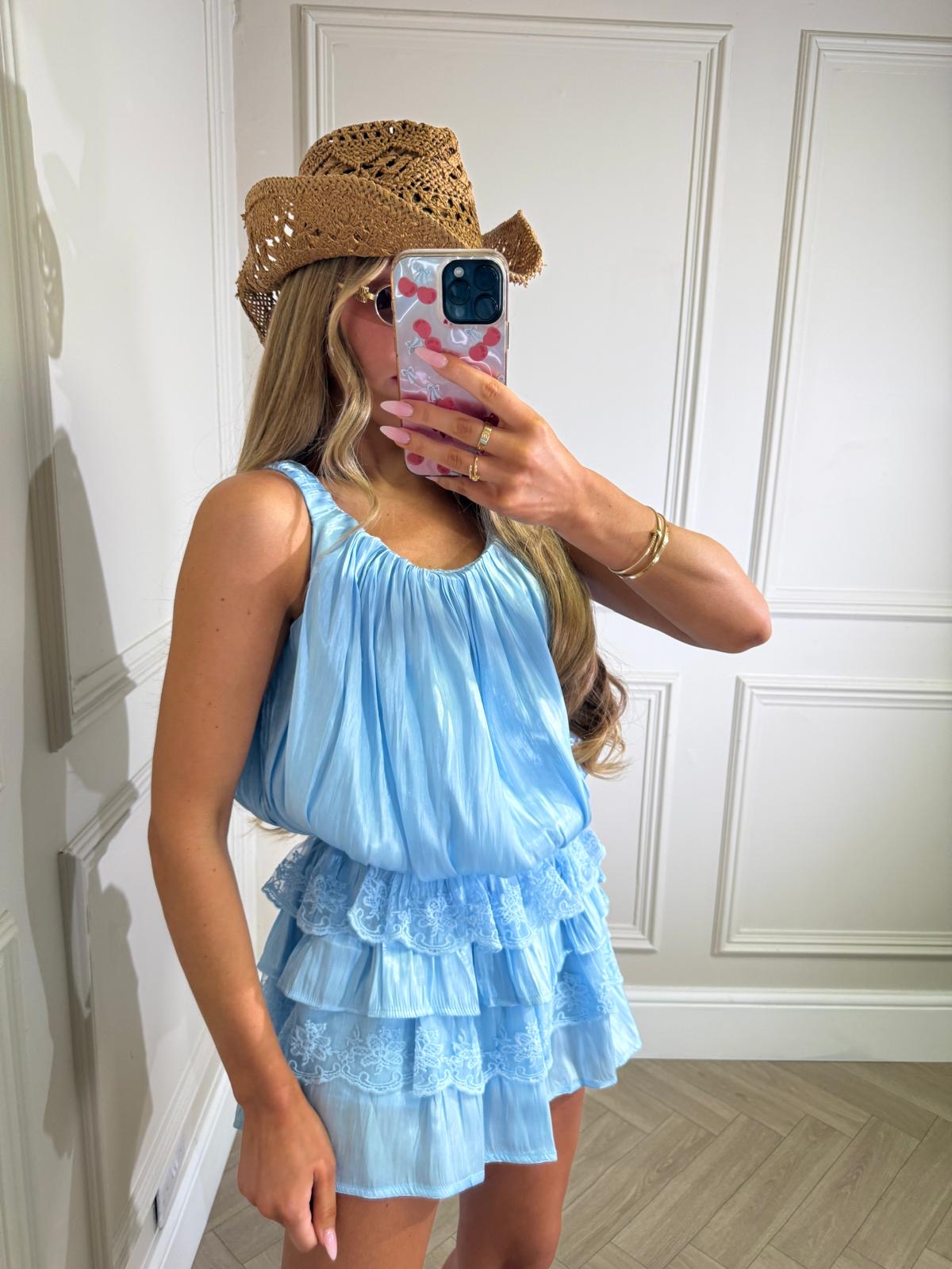 Rosa Playsuit - blue
