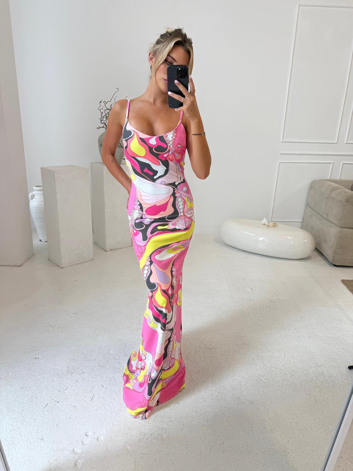 Primrose Maxi Dress - Pink