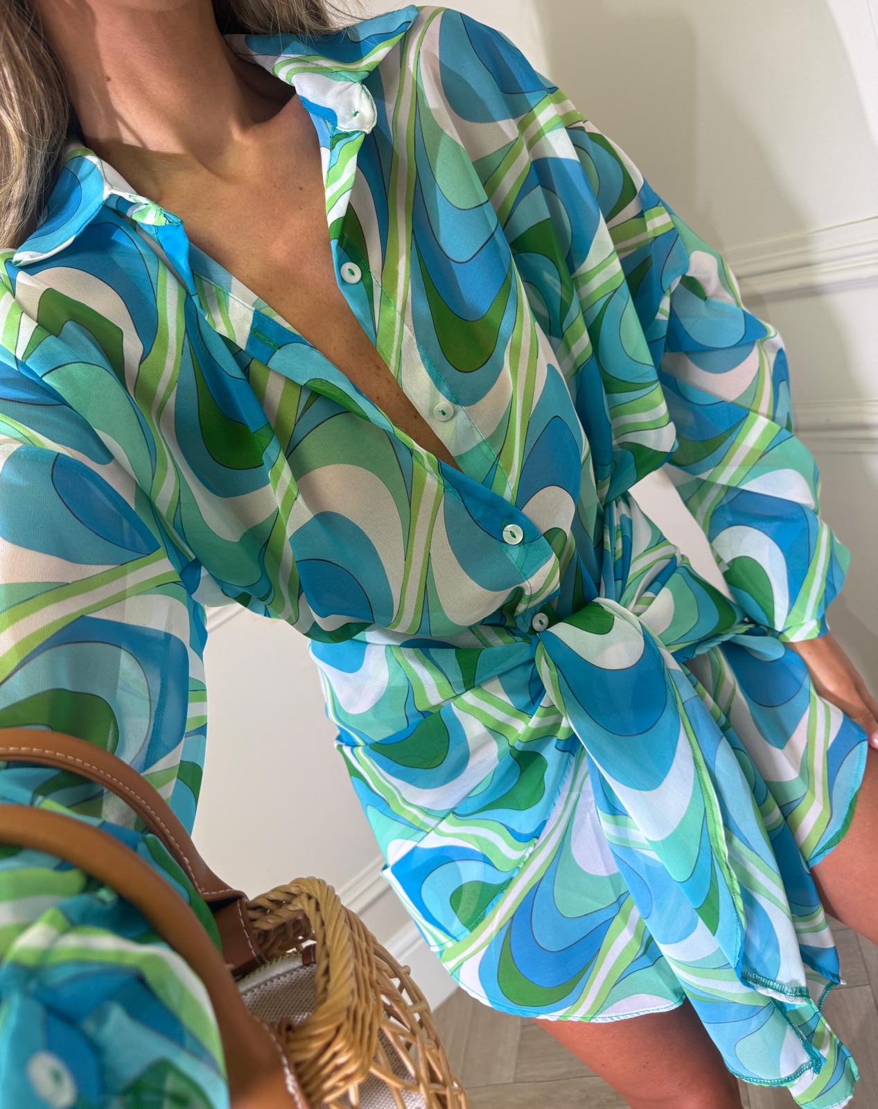 EXCLUSIVE stylehubuk sarong pattern set - blue