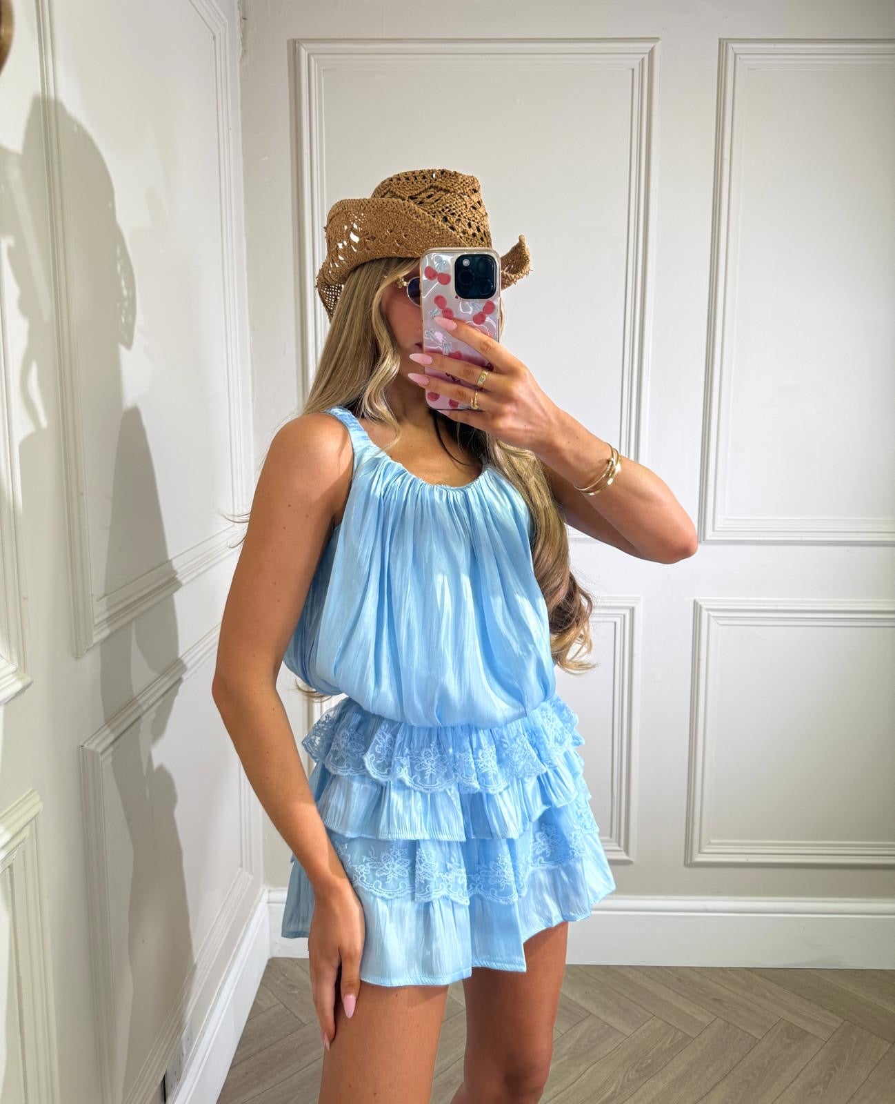 Rosa Playsuit - blue