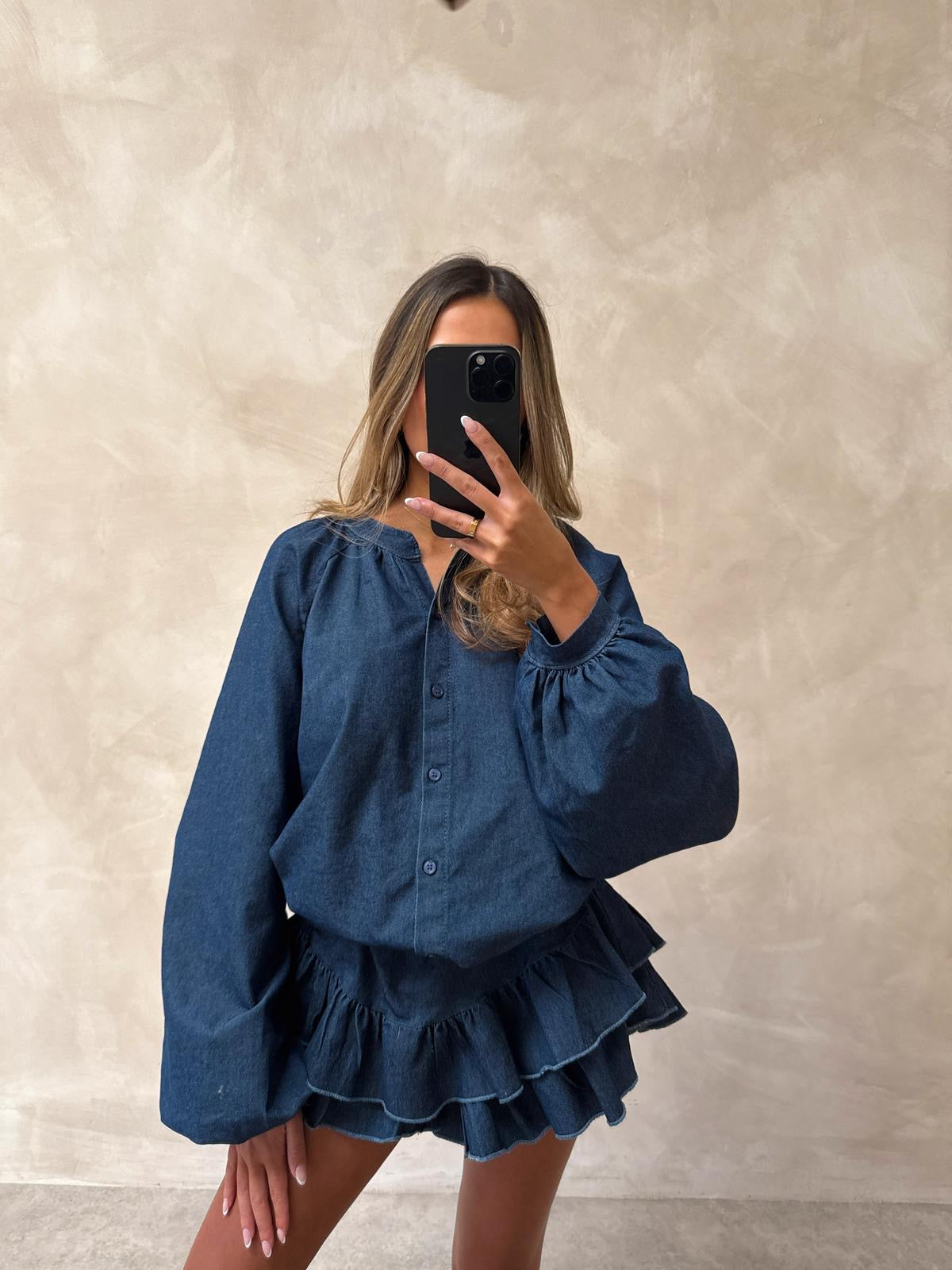 New Dark Denim Two Piece Co-Ord