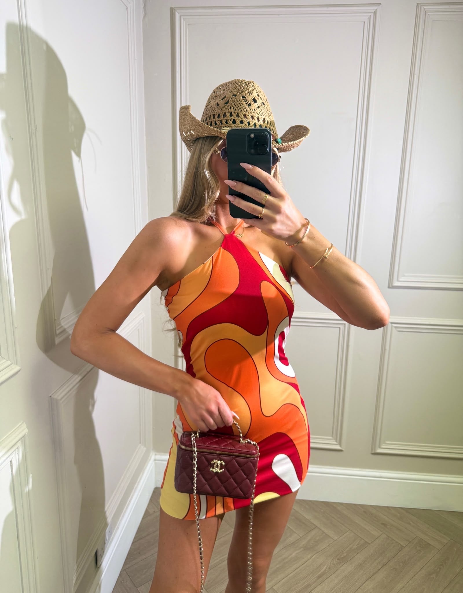 Pooch dress - orange