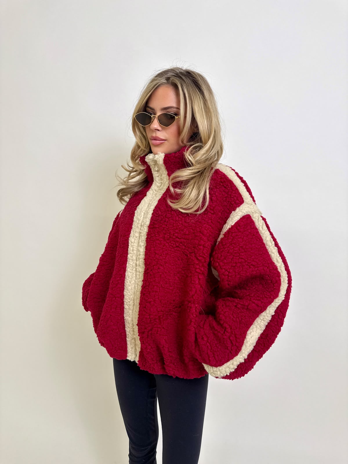 Teddy Jacket - red
