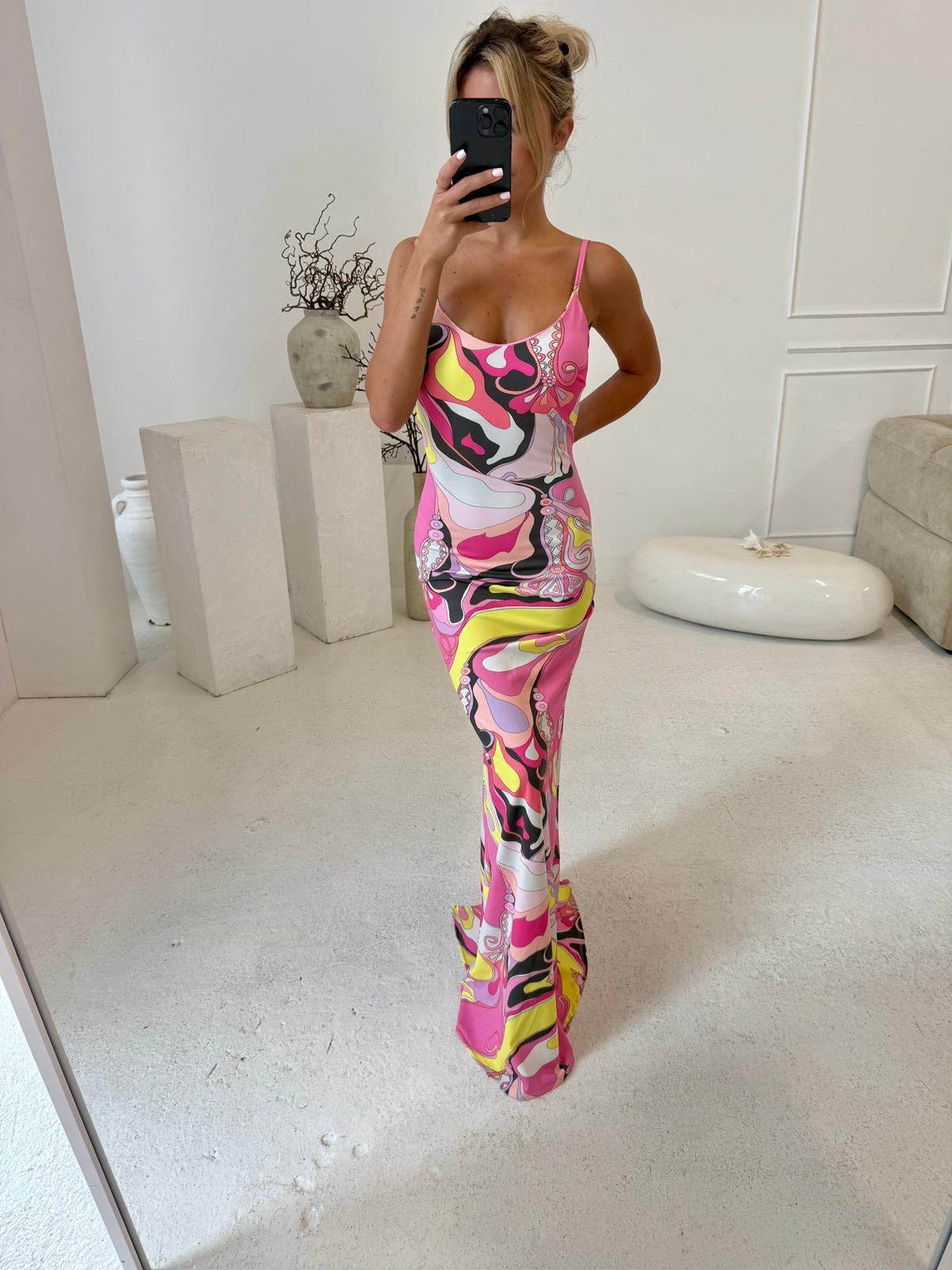 Primrose Maxi Dress - Pink