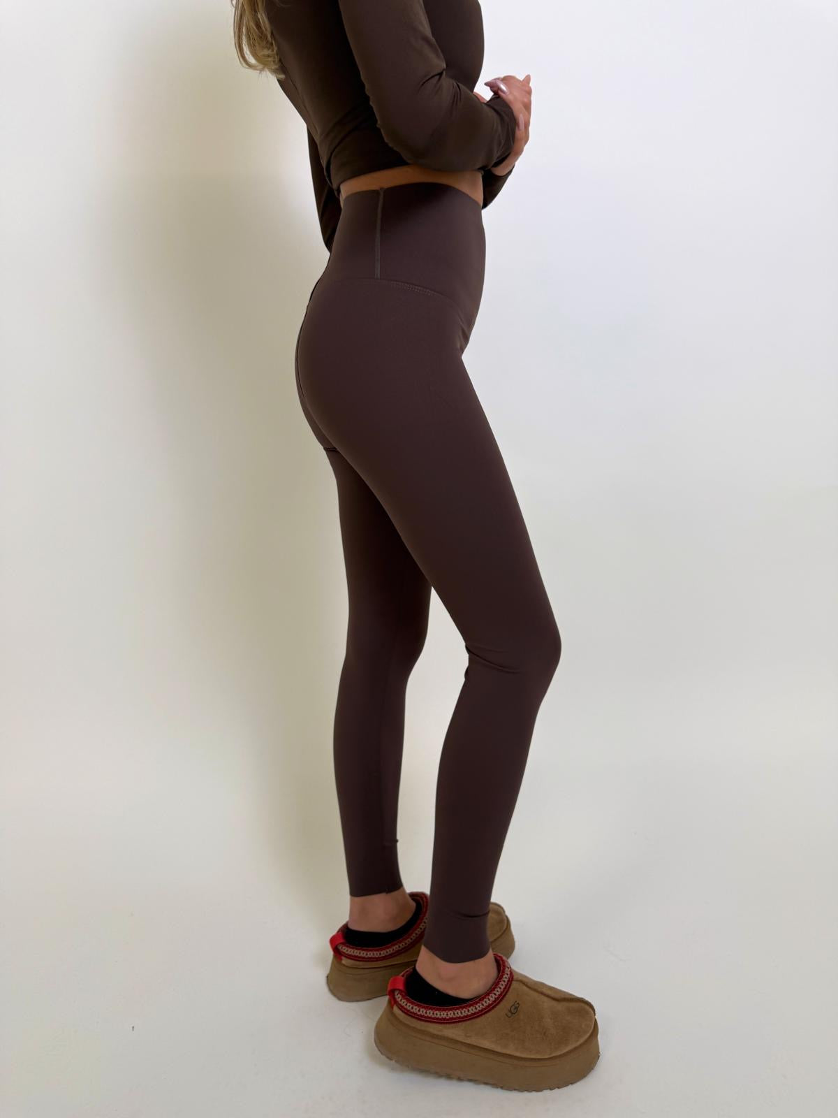 Sculpt Leggings - brown