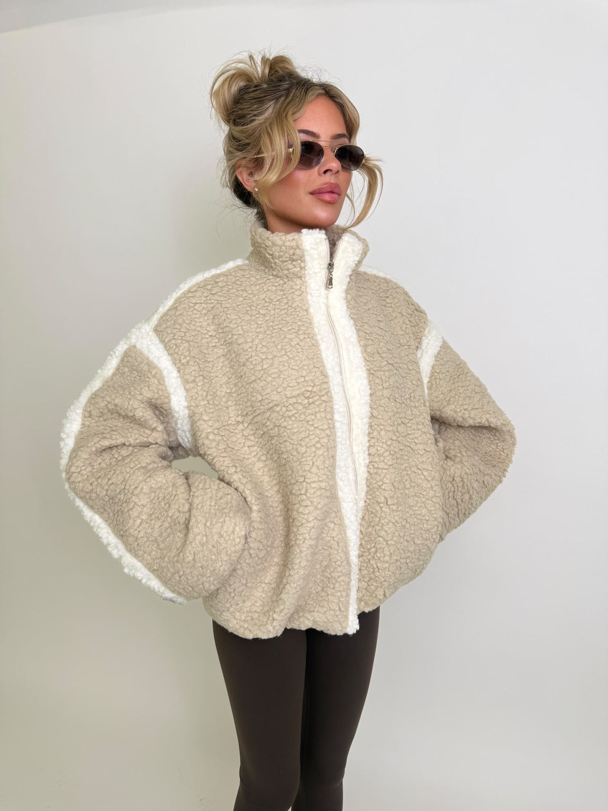 Teddy Jacket - cream