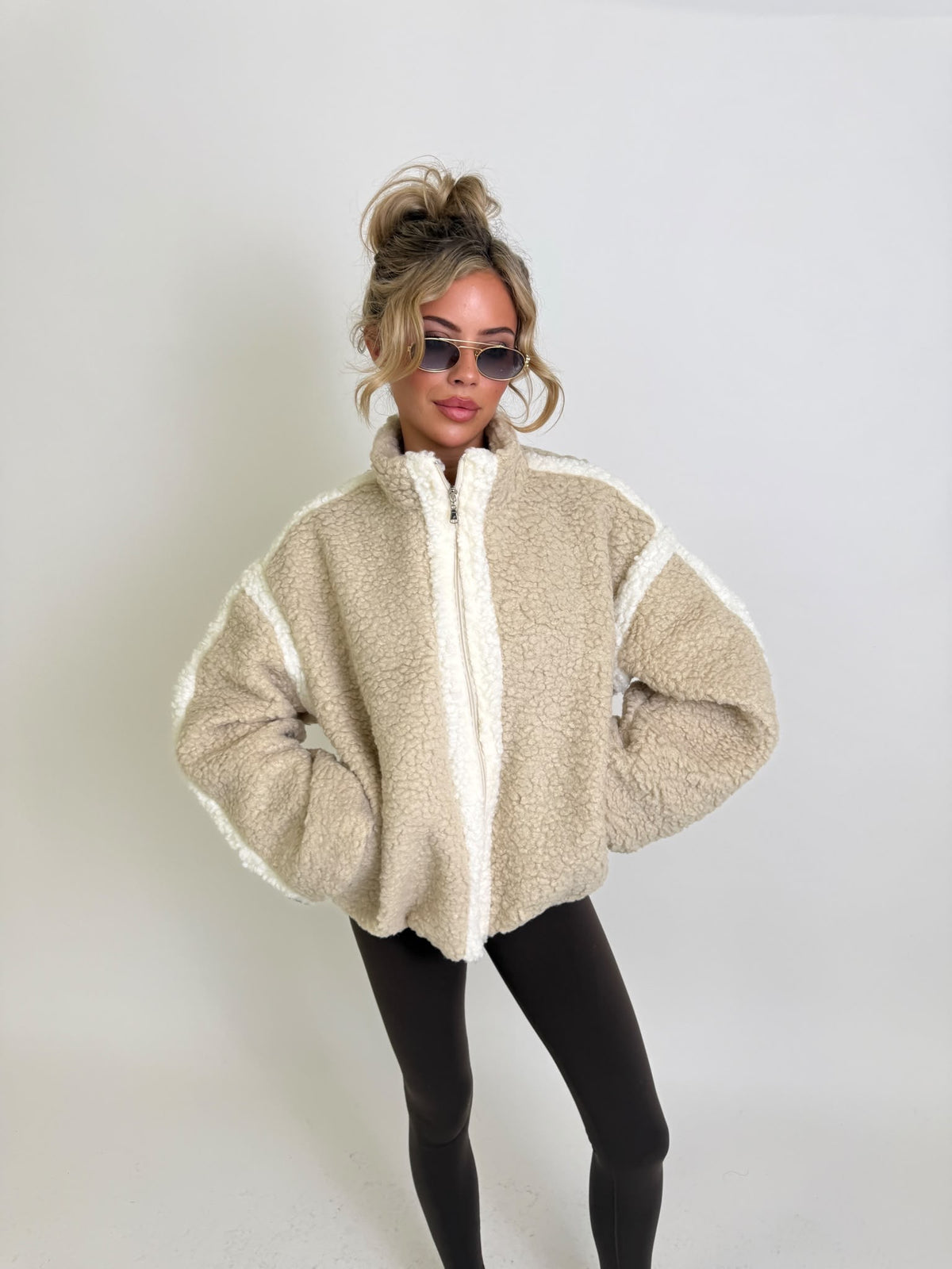 Teddy Jacket - cream
