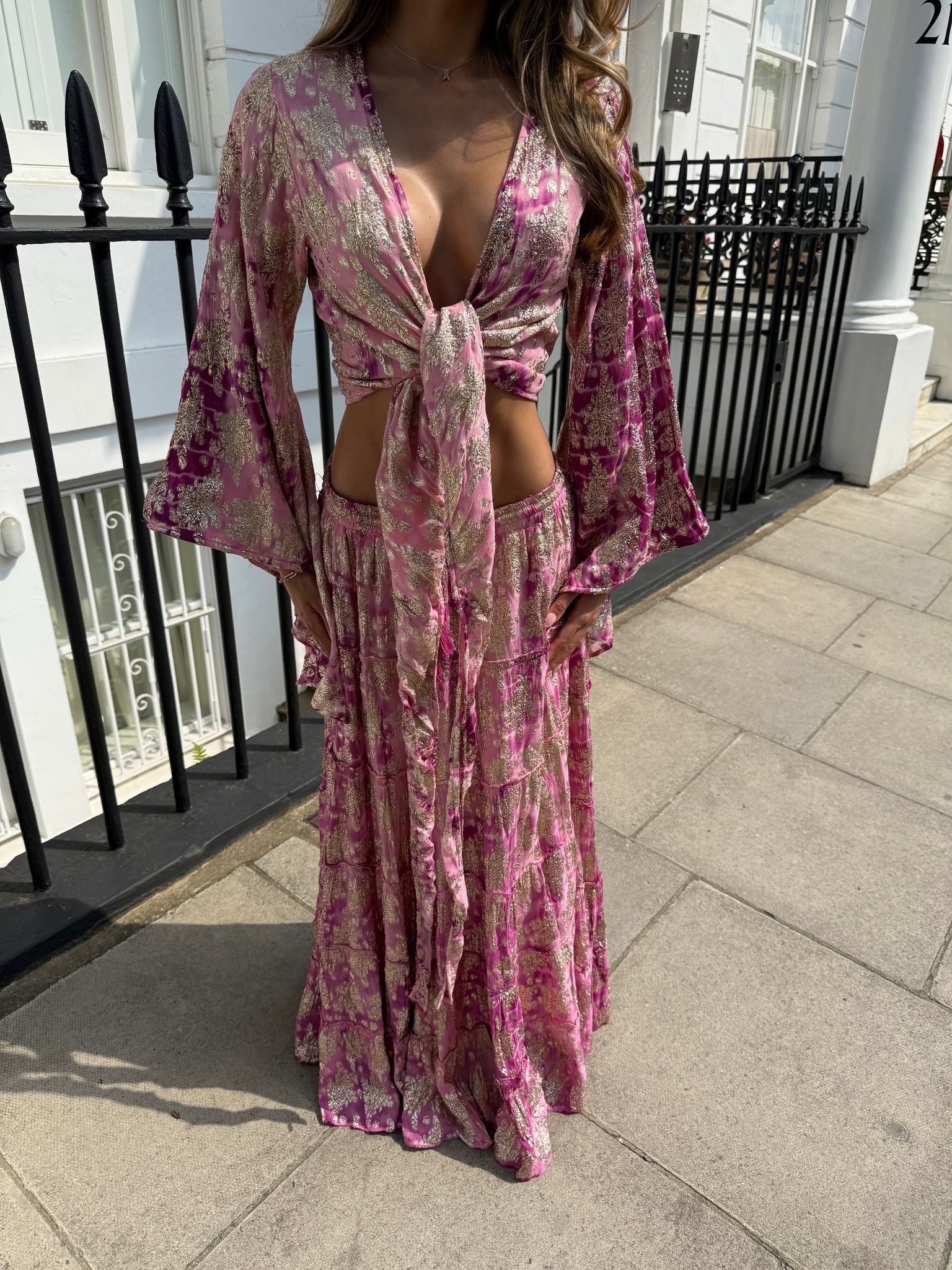 BOHO ROSE SET - LILAC PINK