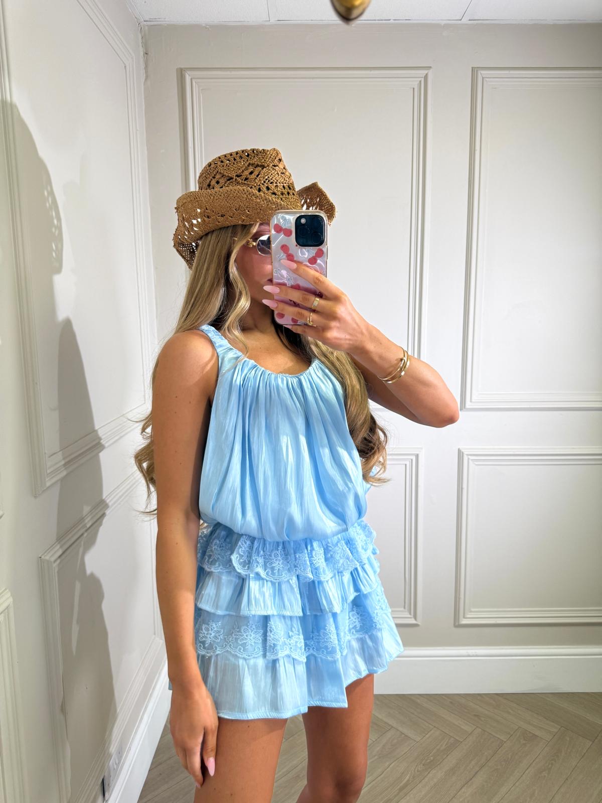 Rosa Playsuit - blue