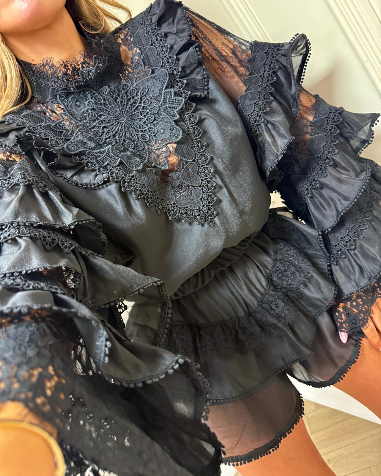 Florentina co-ord - black