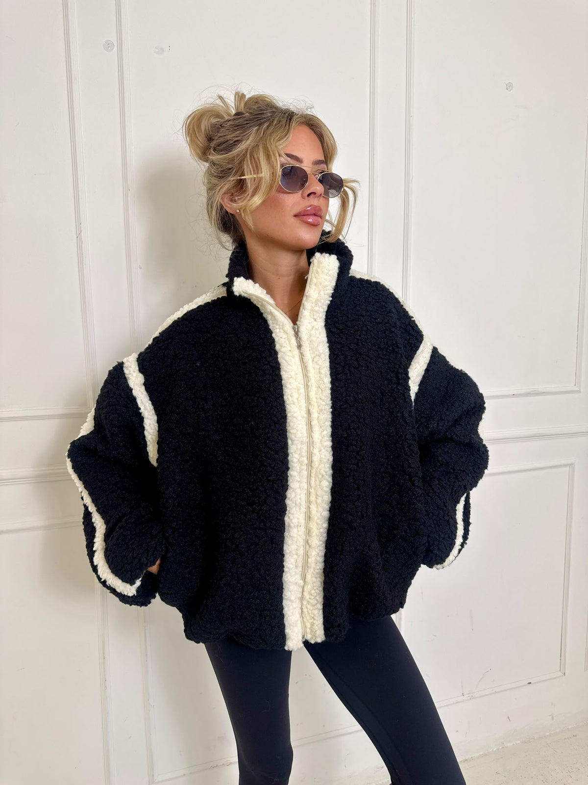 Teddy Jacket - black