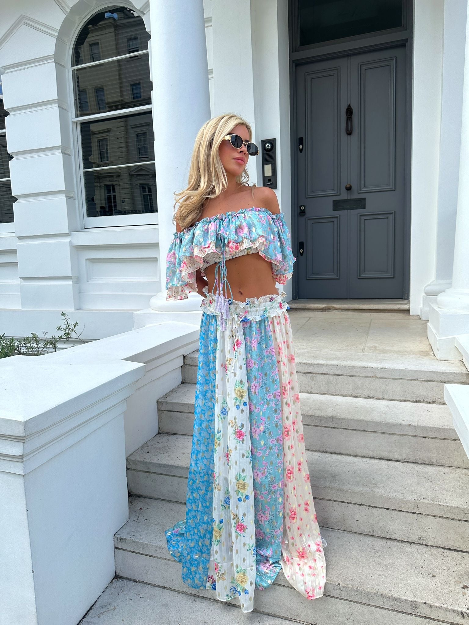 Santorini rose boho set