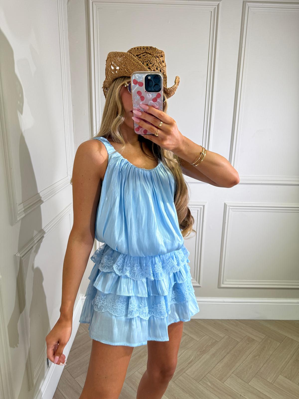 Rosa Playsuit - blue
