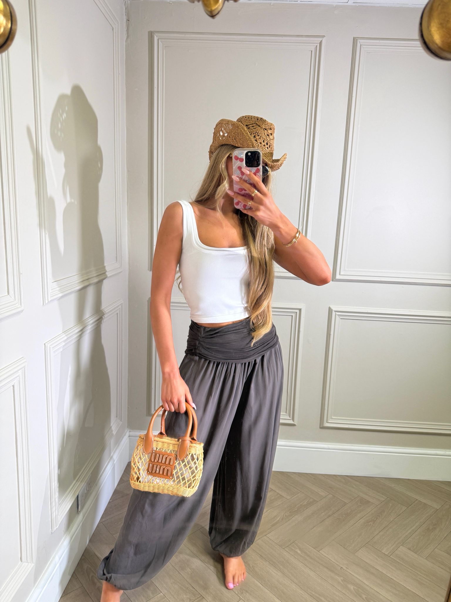Harem trousers - brown