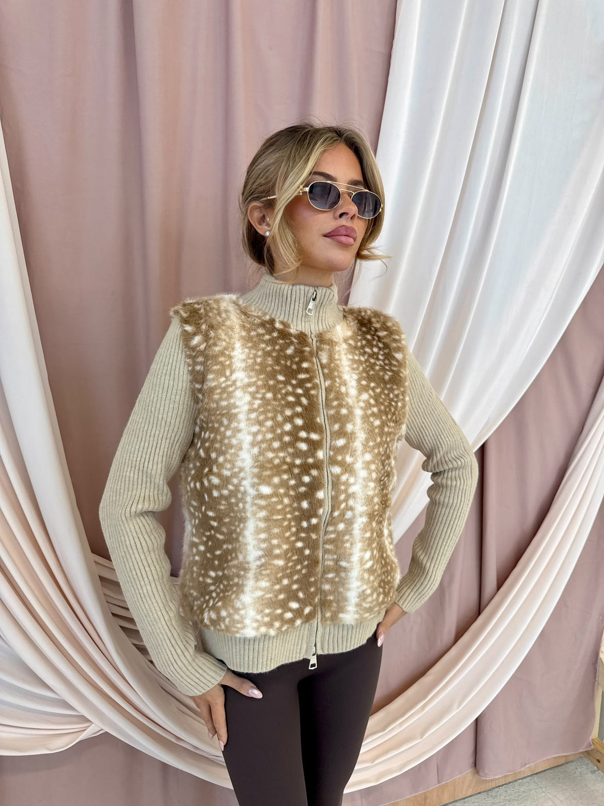 Knit cardigan - Bambi