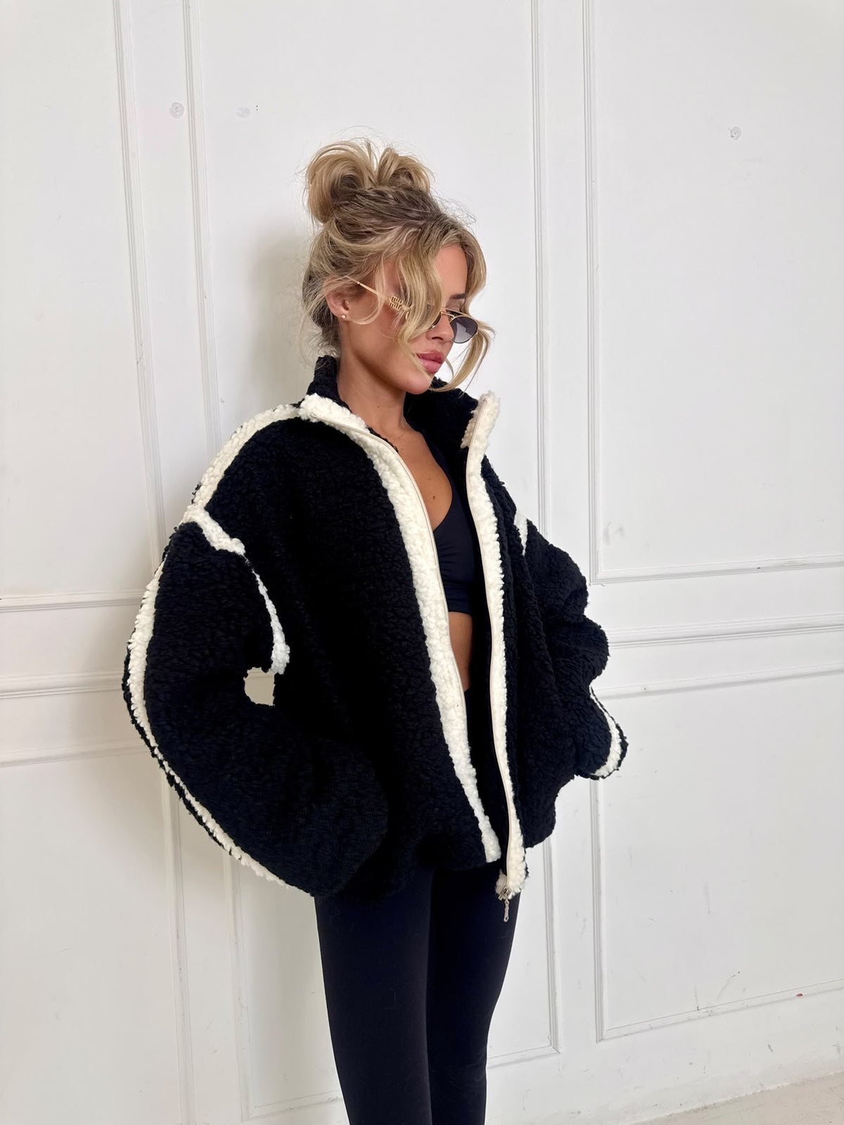 Teddy Jacket - black