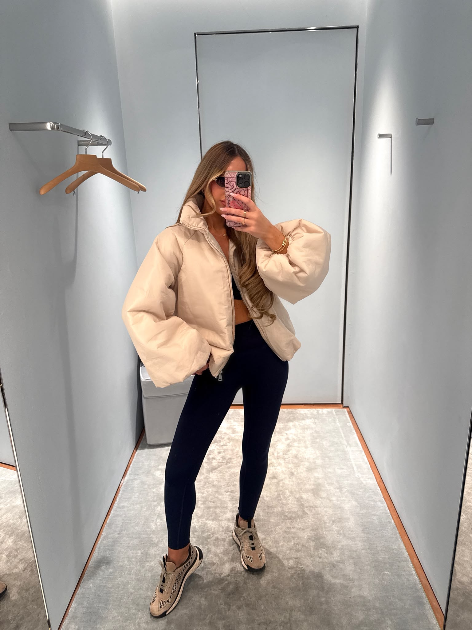 Bronte Puff Jacket - cream