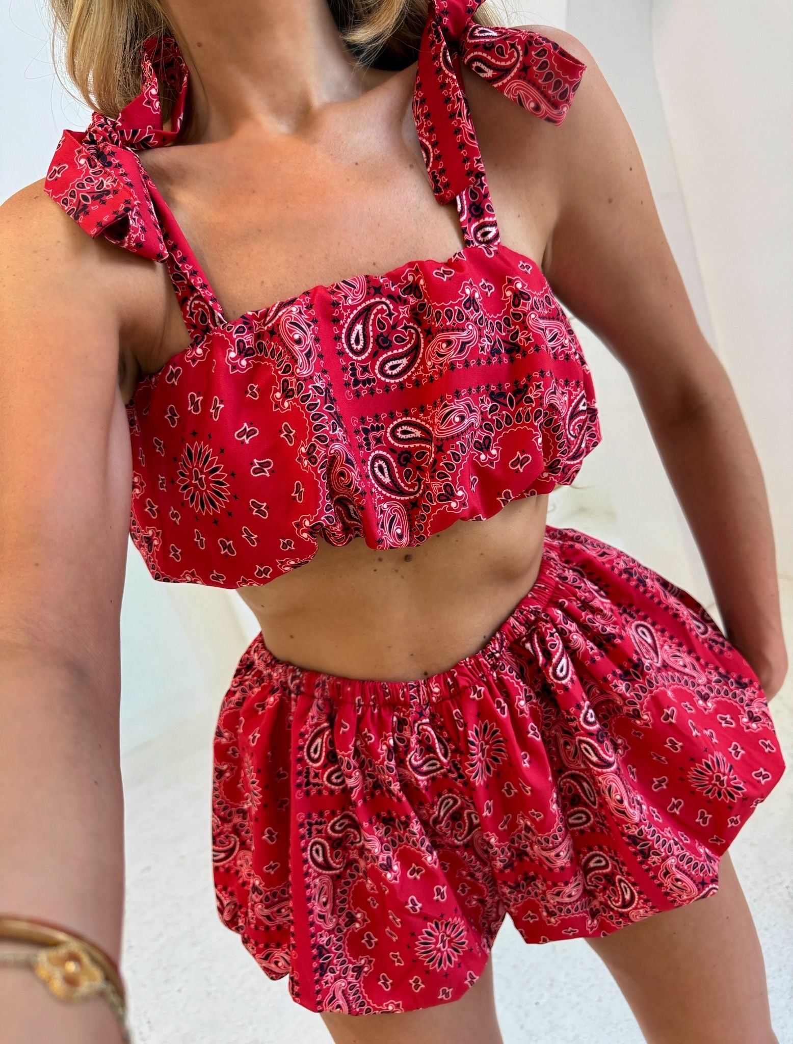 Exclusive Stylehub Bandana Tie Set - Red