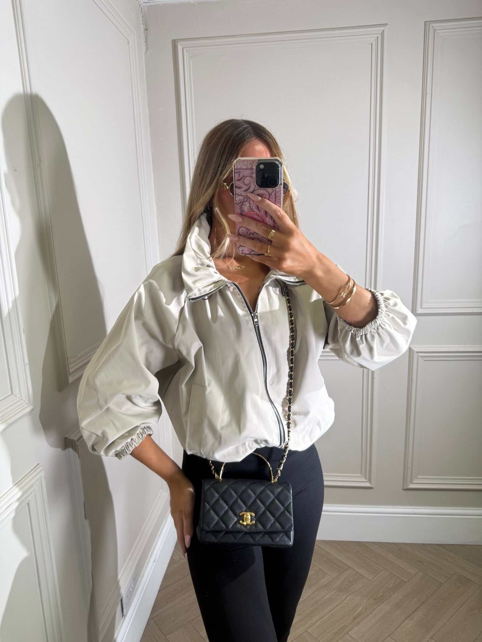 Light weight jacket - beige