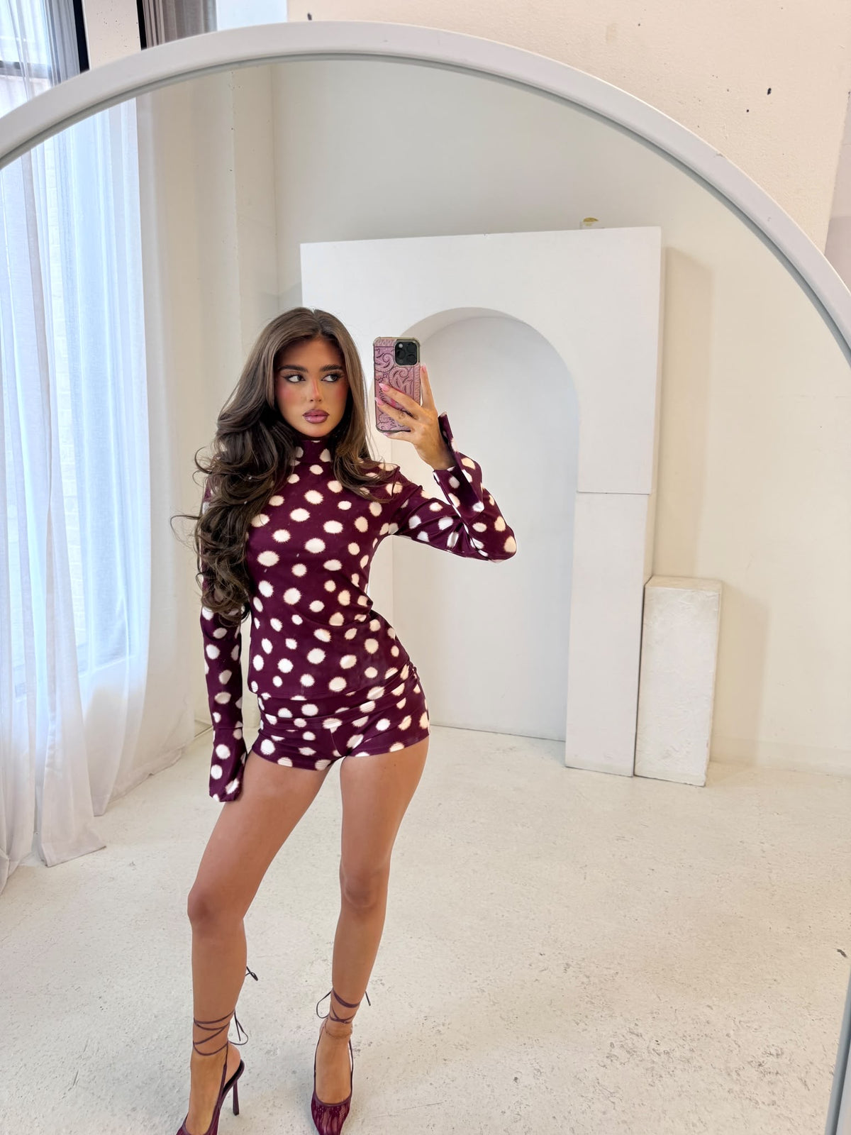 Lorena two piece - wine