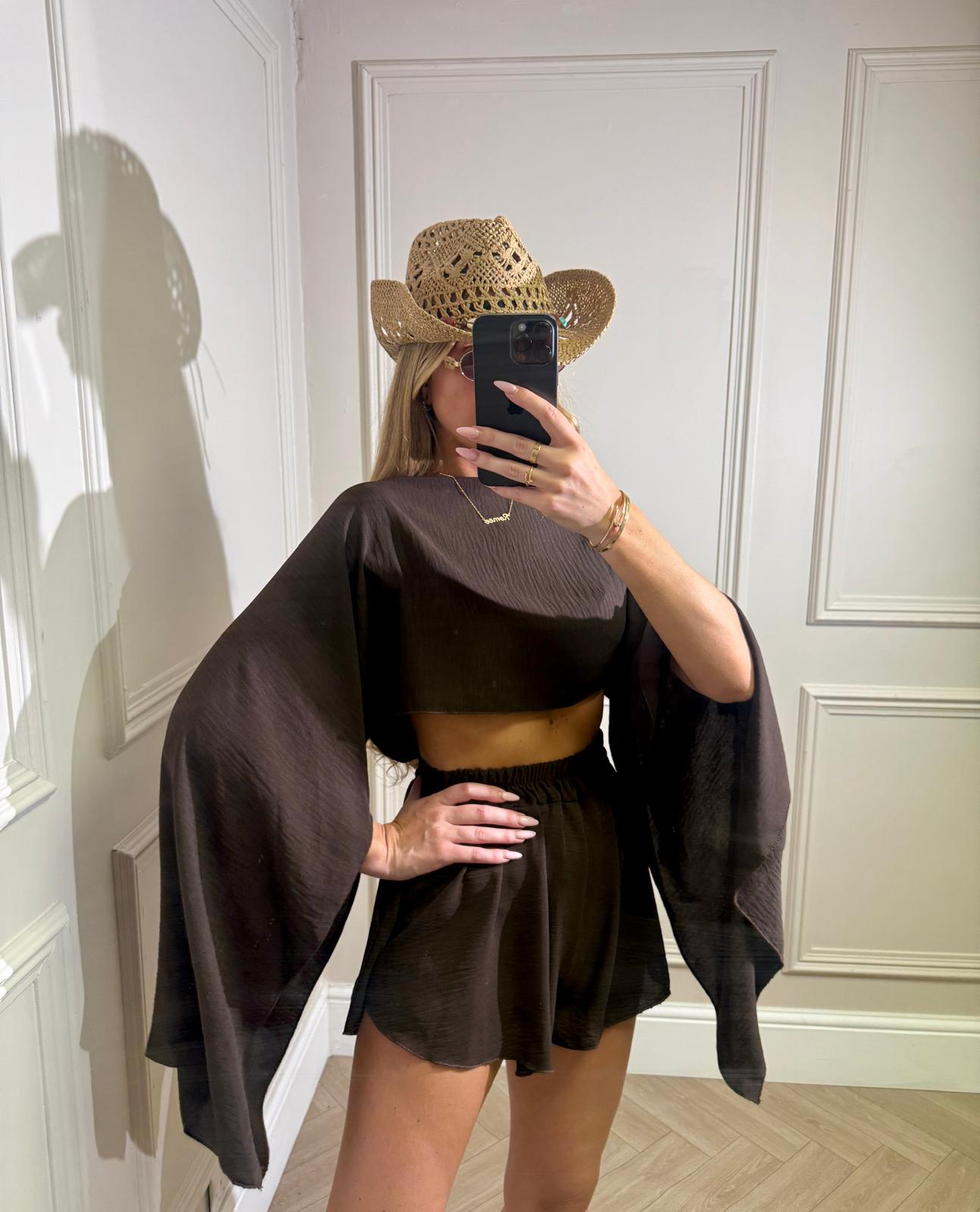 Isobel co-ord - brown